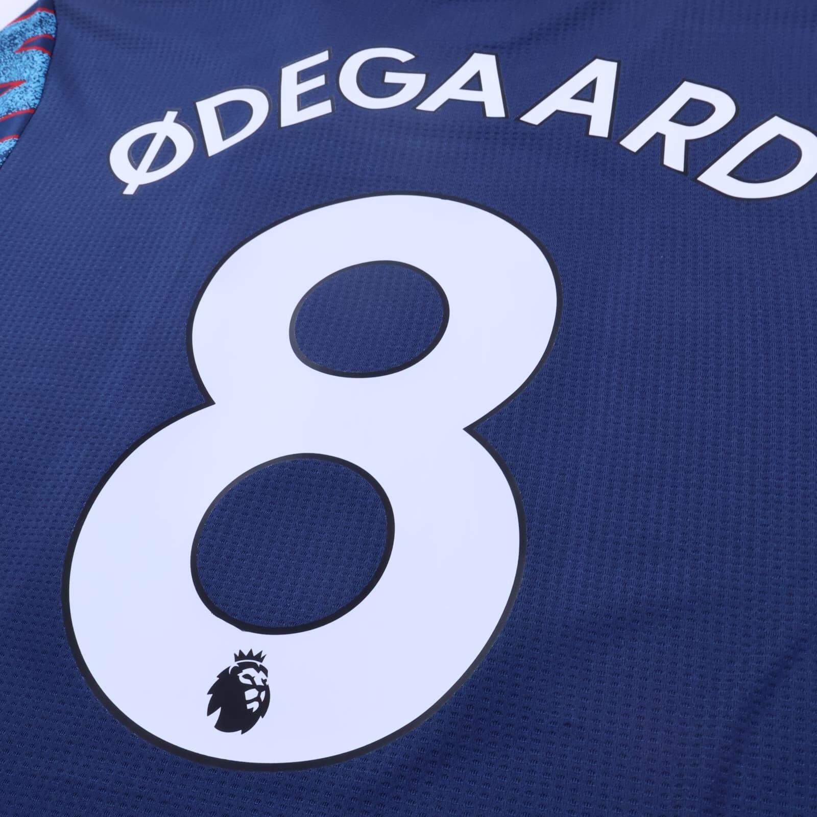 *NWT* Arsenal Odegaard #8 2021/22 Third Shirt - Match Issue - L