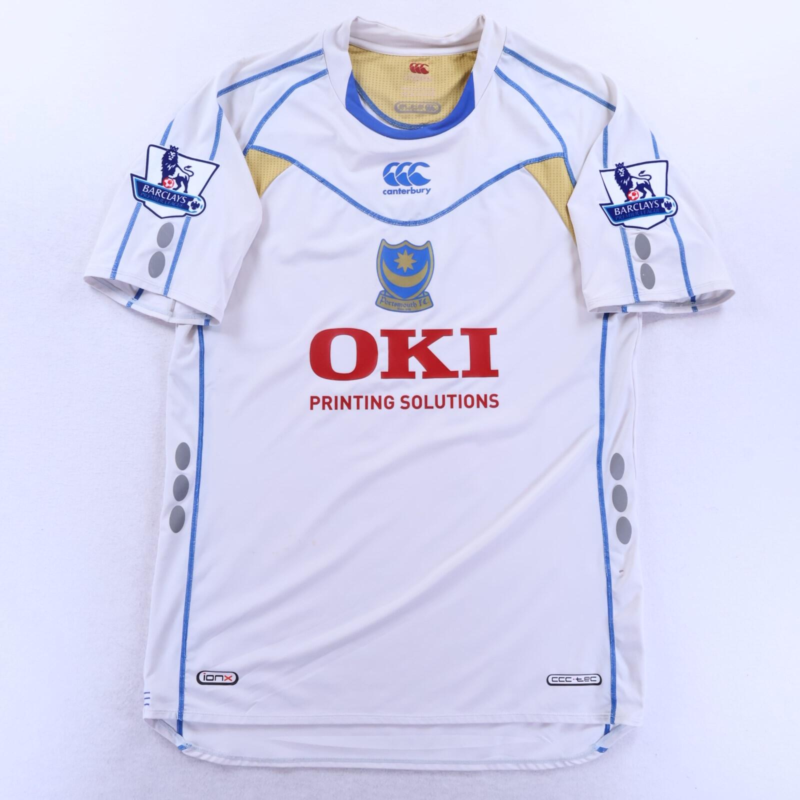 Portsmouth F.C Muntari #11 2007/08 Away Shirt - L