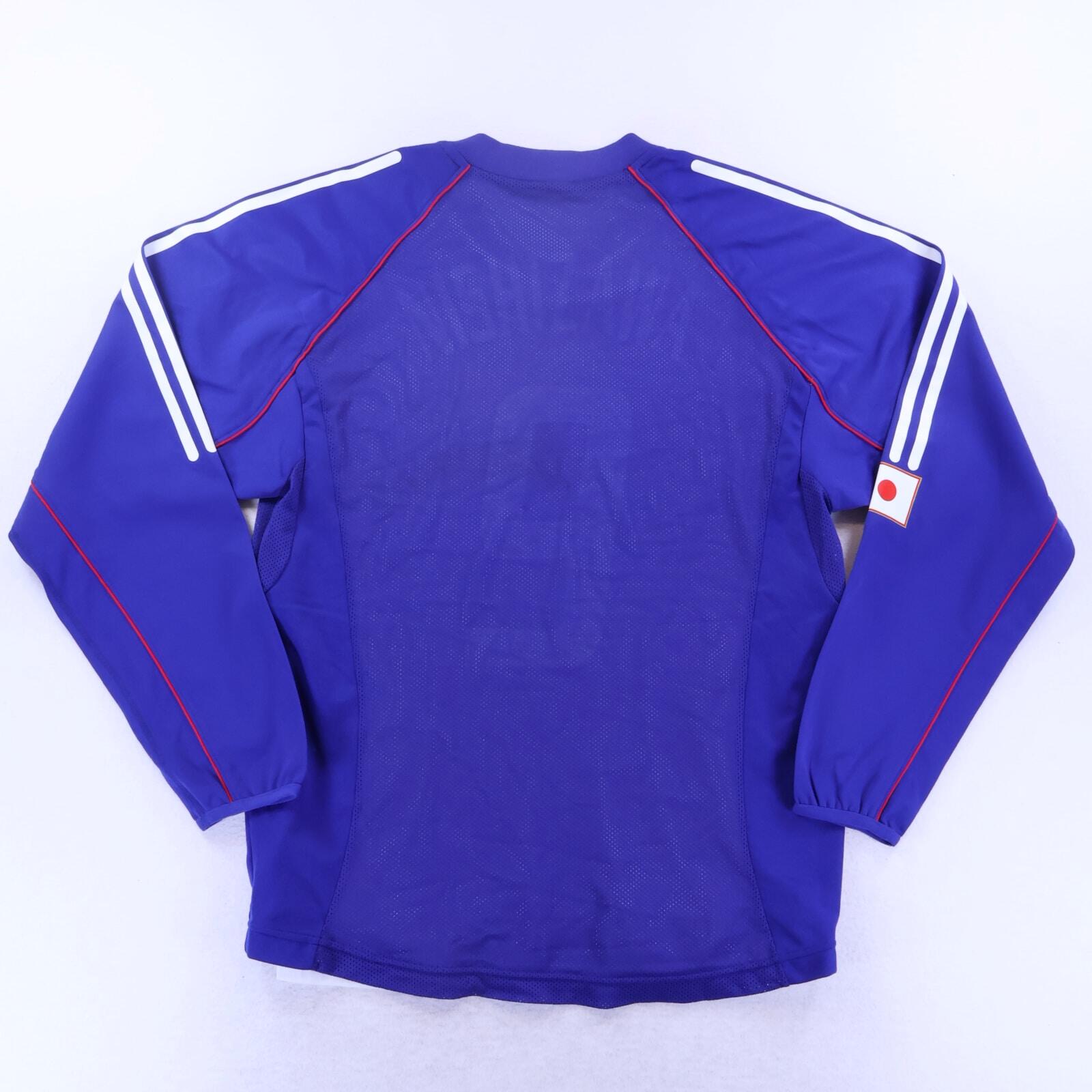 Japan 2002 Home Shirt Player Issue - Long Sleeve - L