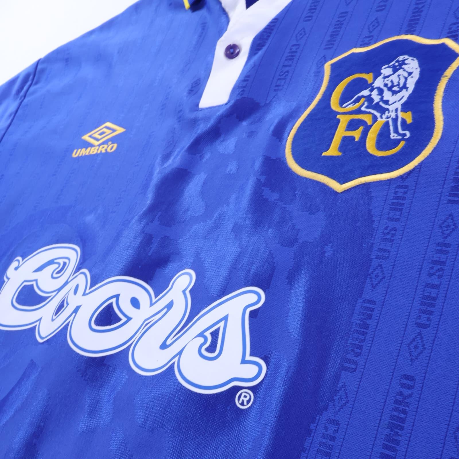 Chelsea Gullit #4 1995/97 Home Shirt - M