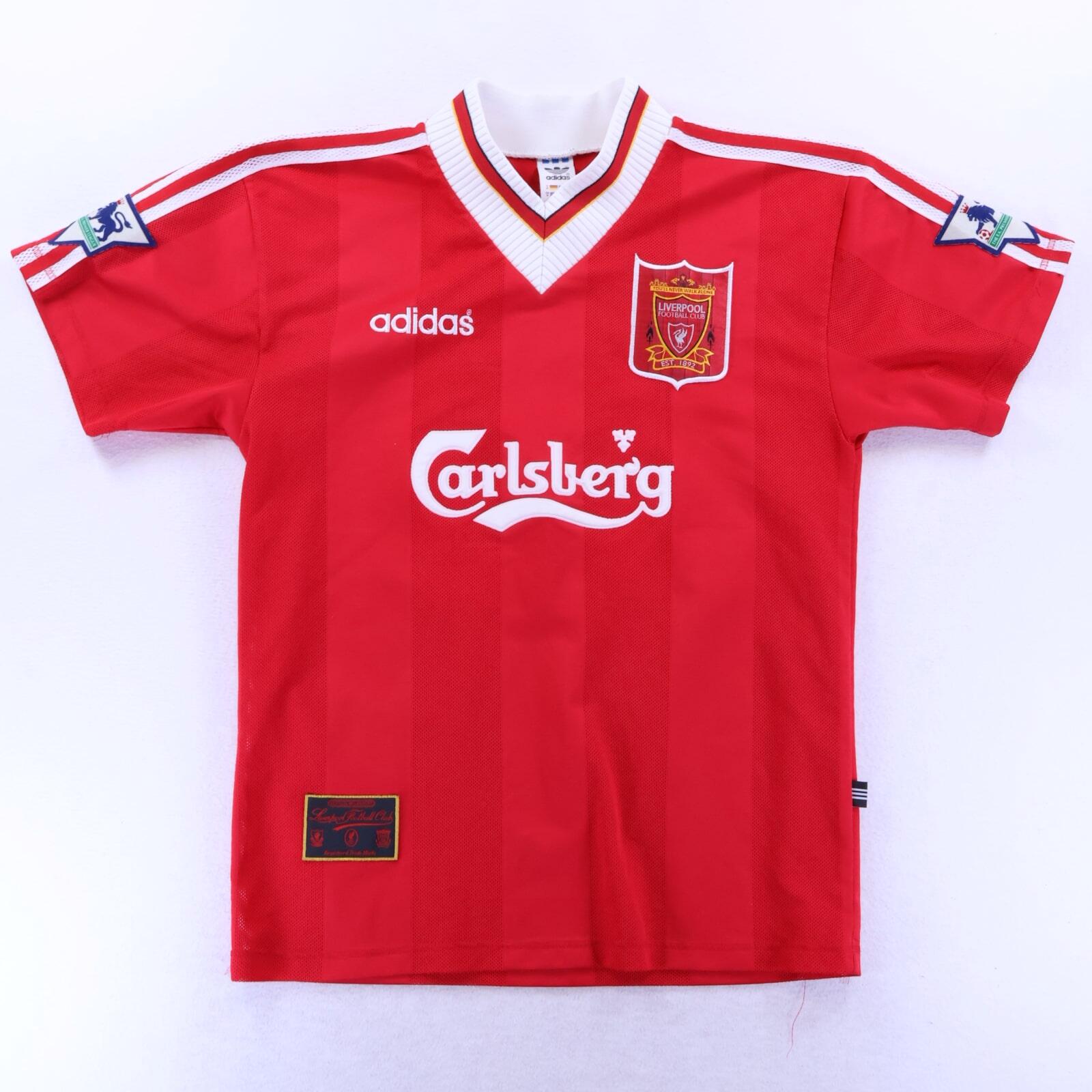 Liverpool F.C Barnes #10 1995/96 Home Shirt - M