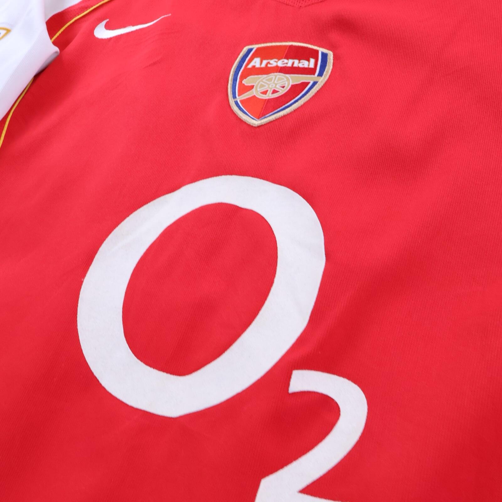 Arsenal Bergkamp #10 2004/05 Home Shirt - M