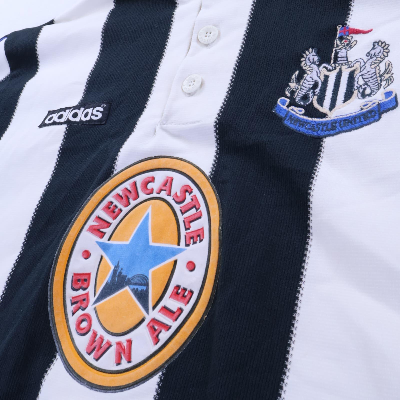 Newcastle United Lee #7 1995/97 Home Shirt - YOUTH - XS