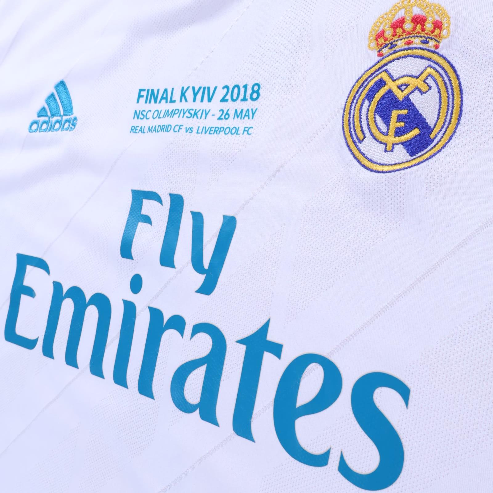 Real Madrid Ronaldo #7 2017/18 Home Shirt - Long Sleeve - 2XL