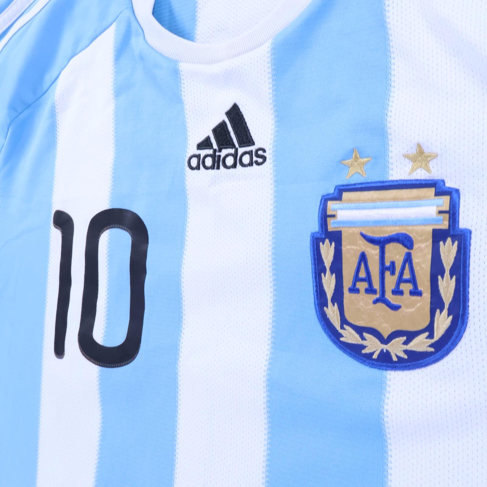 Argentina Messi #10 2010/11 Home Shirt - XL