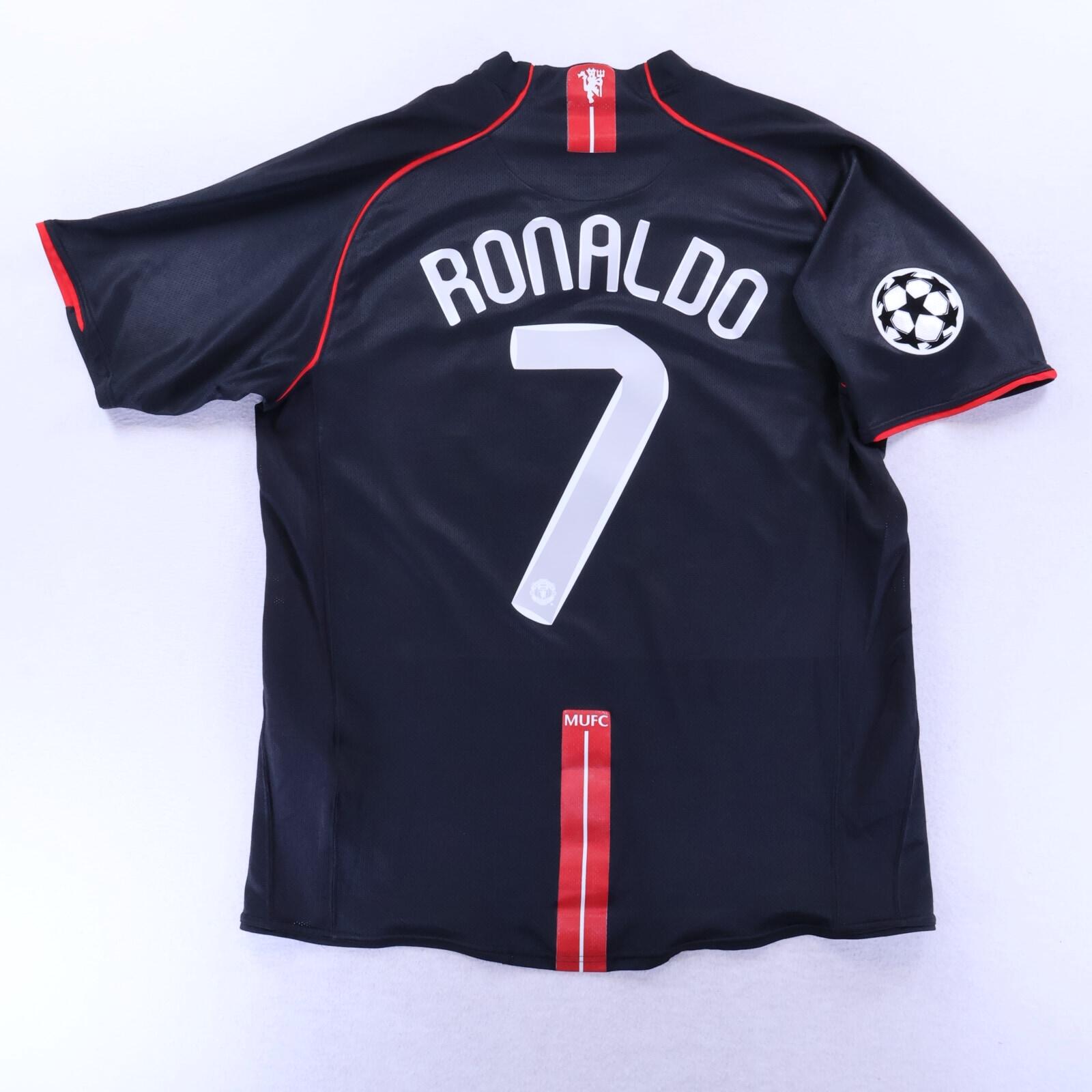 *MINT* Manchester United Ronaldo #7 2007/08 Away Shirt - L