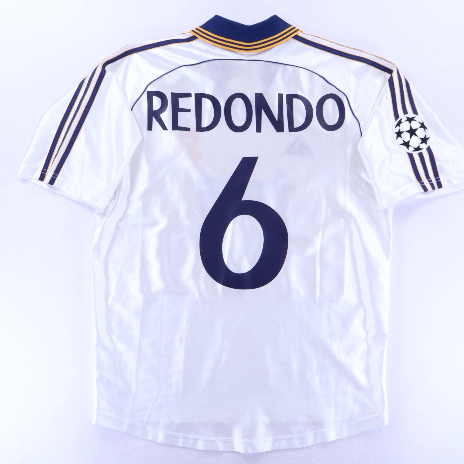 *MINT* Real Madrid Redondo #6 1998/00 Home Shirt - M