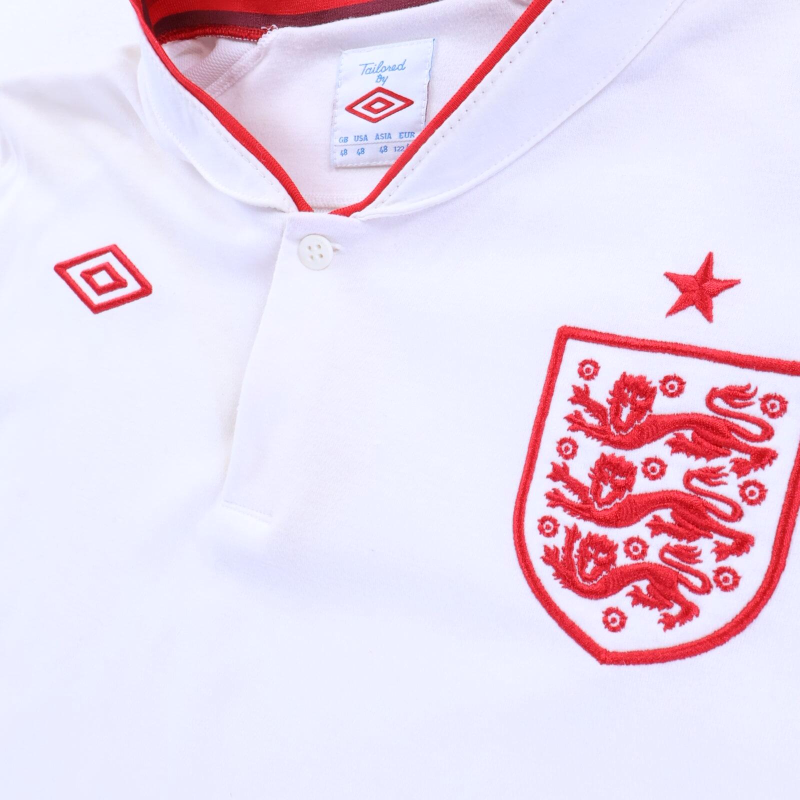 England 2012/13 Home Shirt - Long Sleeve - 2XL