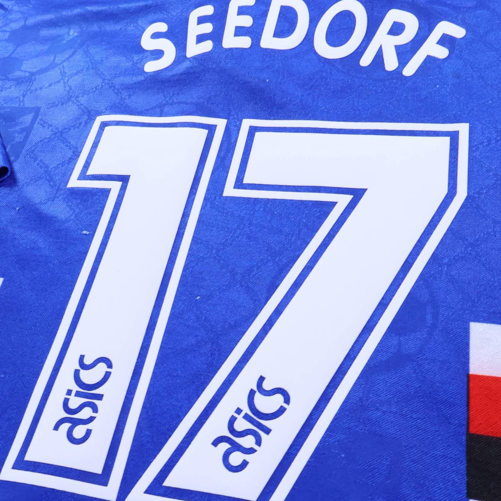Sampdoria Seedorf #17 1995/96 Home Shirt - XL