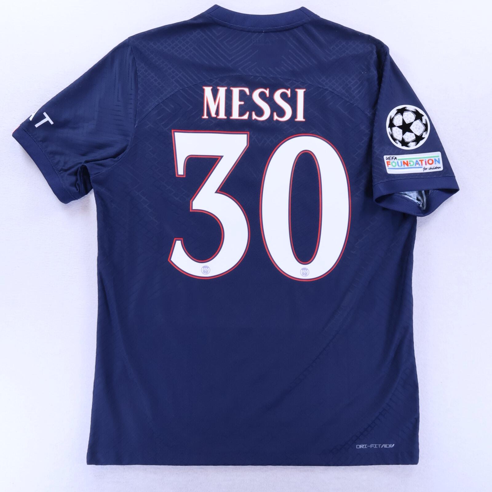 Paris Saint-Germain F.C Messi #30 2022/23 Home Shirt - L