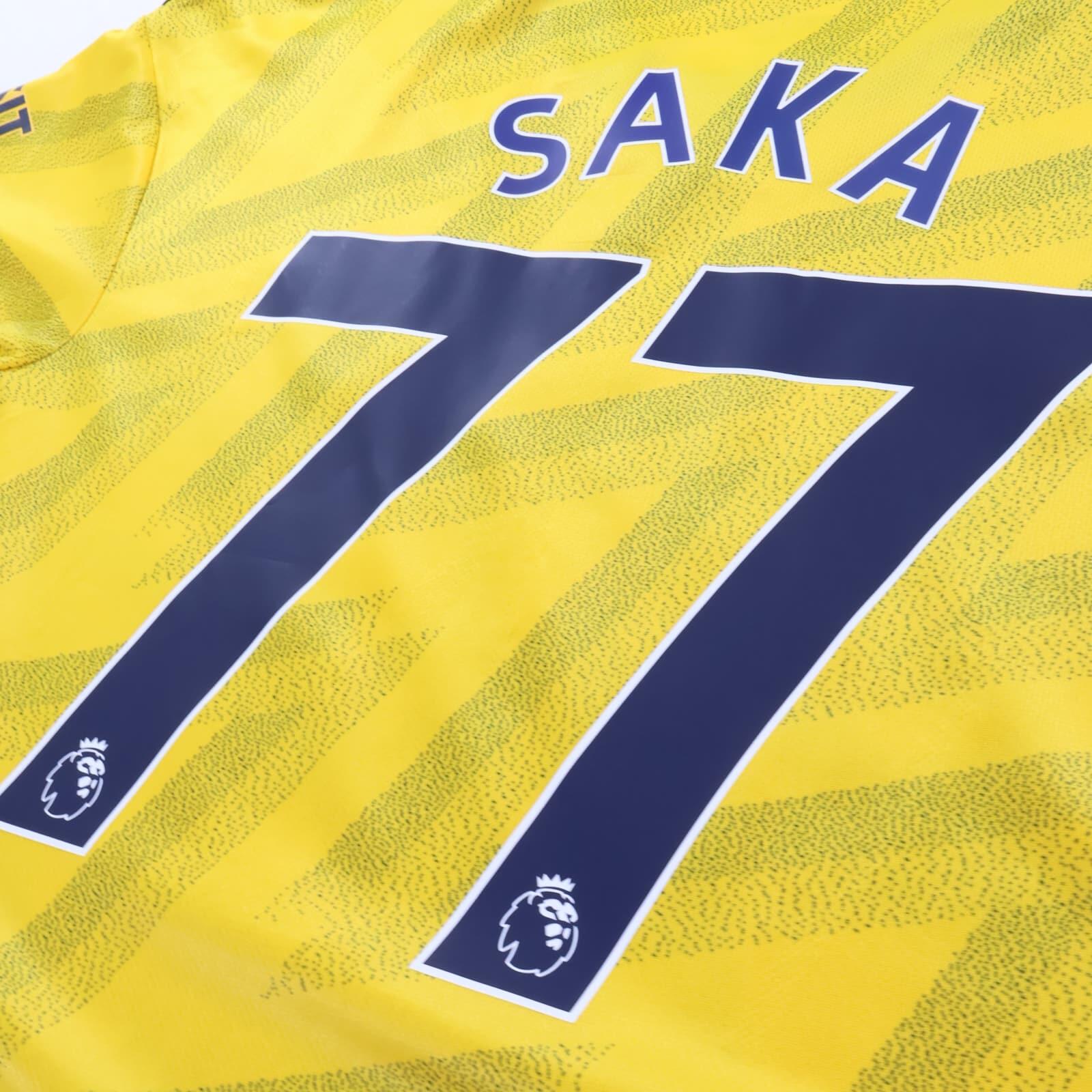 Arsenal Saka #77 2019/20 Away Shirt - L