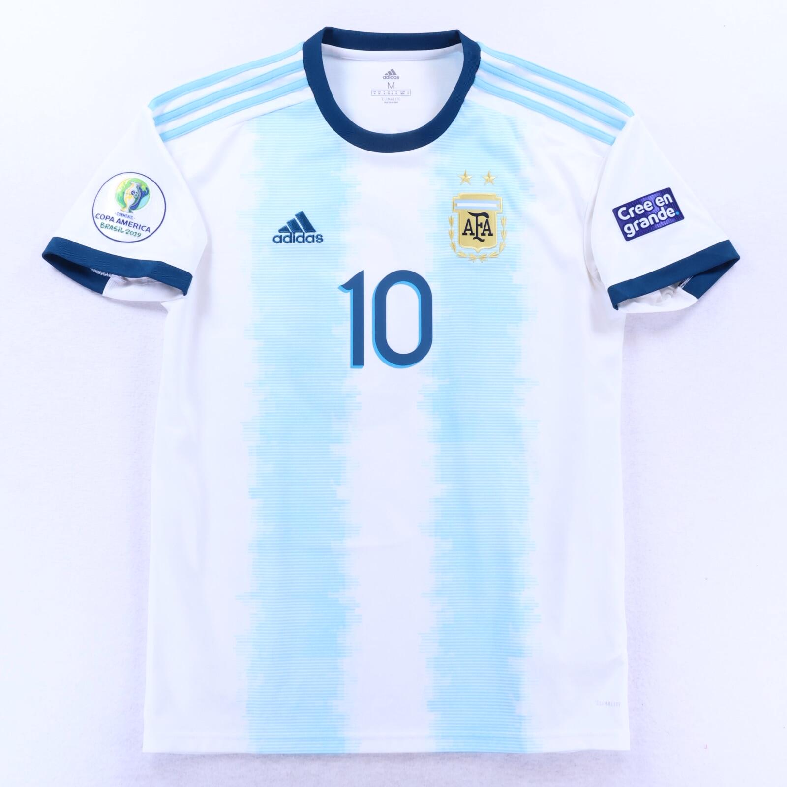 Argentina Messi #10 2019/20 Home Shirt - M