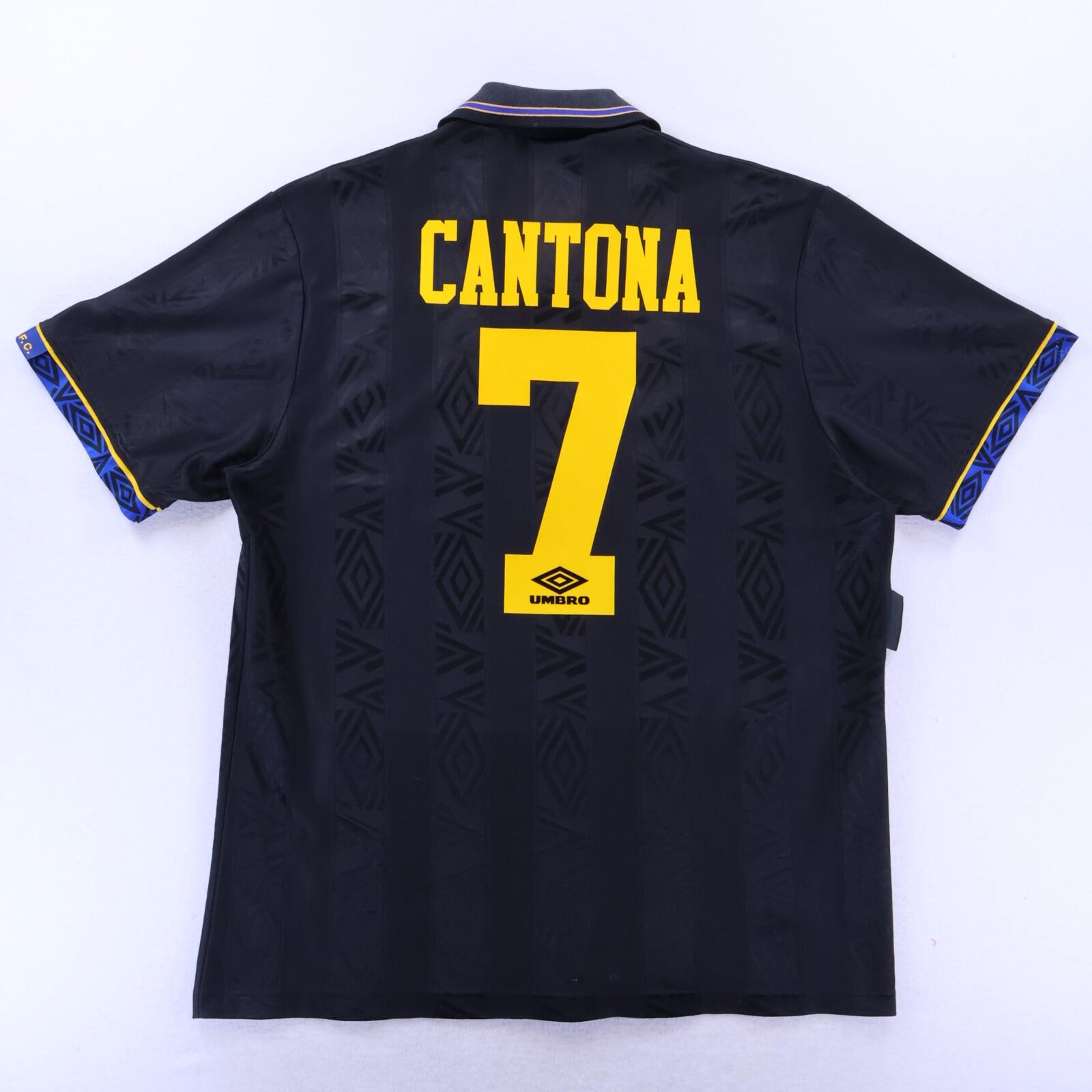 Manchester United Cantona #7 1993/95 Away Shirt - XL