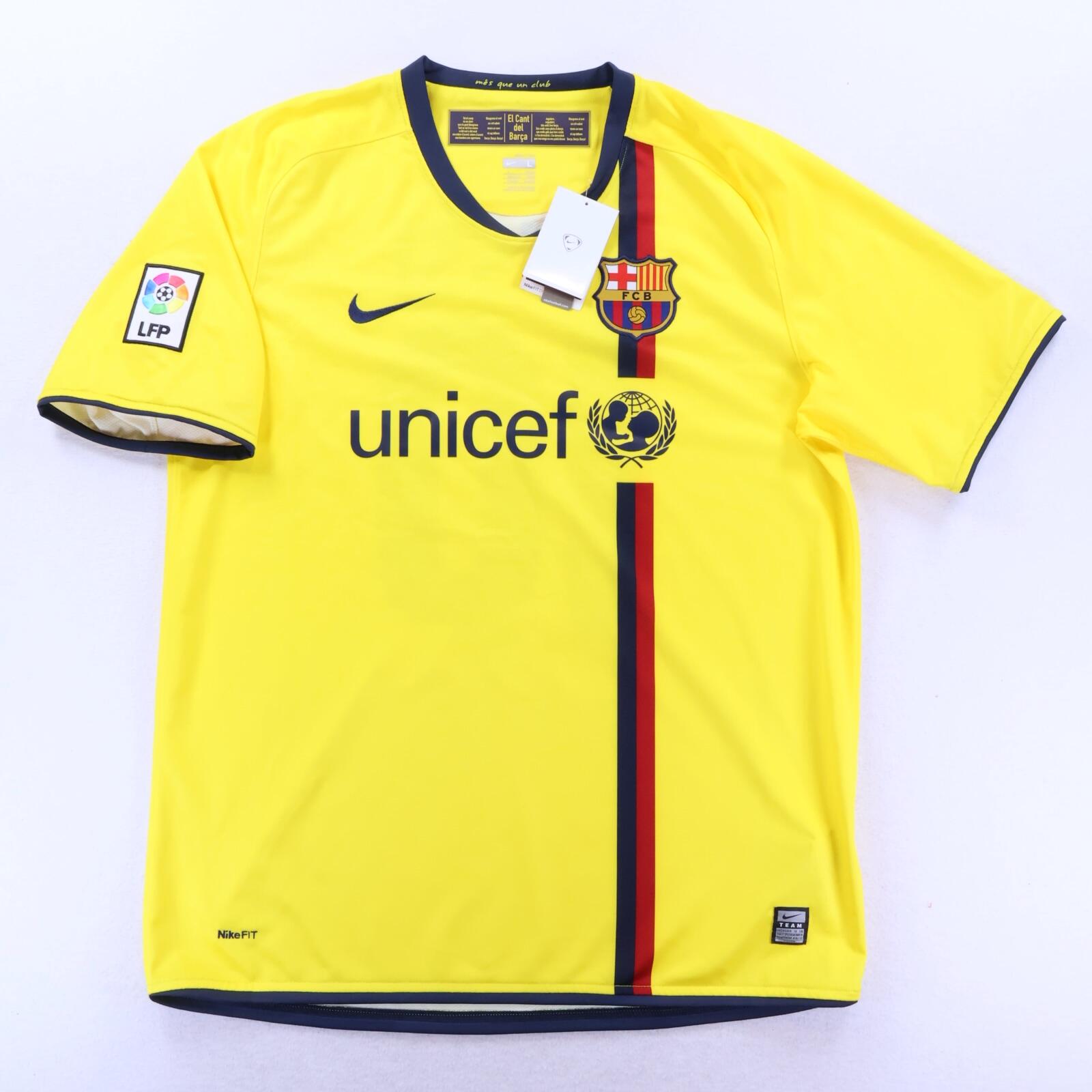 *NWT* Barcelona Messi #10 2008/09 Away Shirt - L