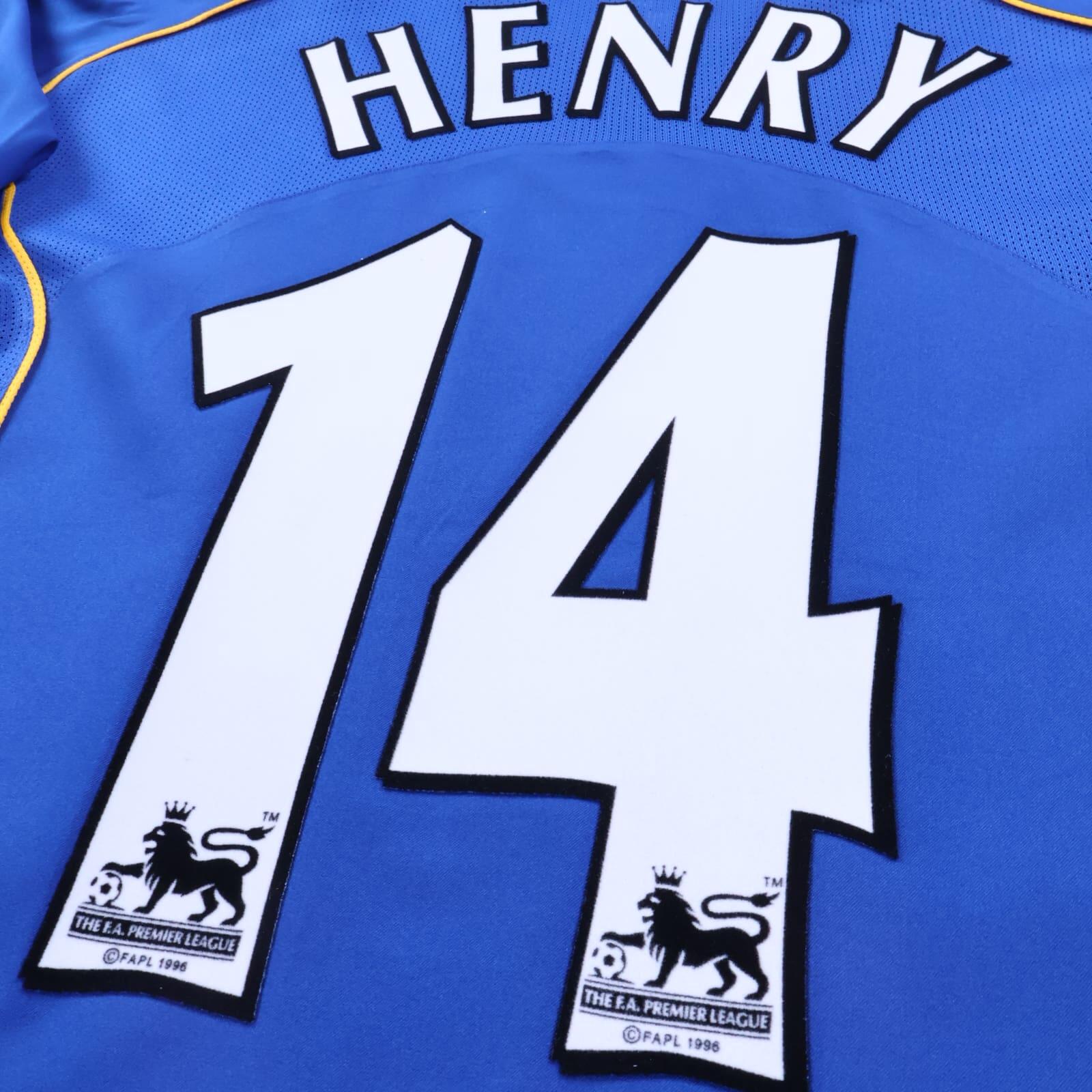 *NWT* Arsenal Henry #14 2004/05 Away Shirt - L
