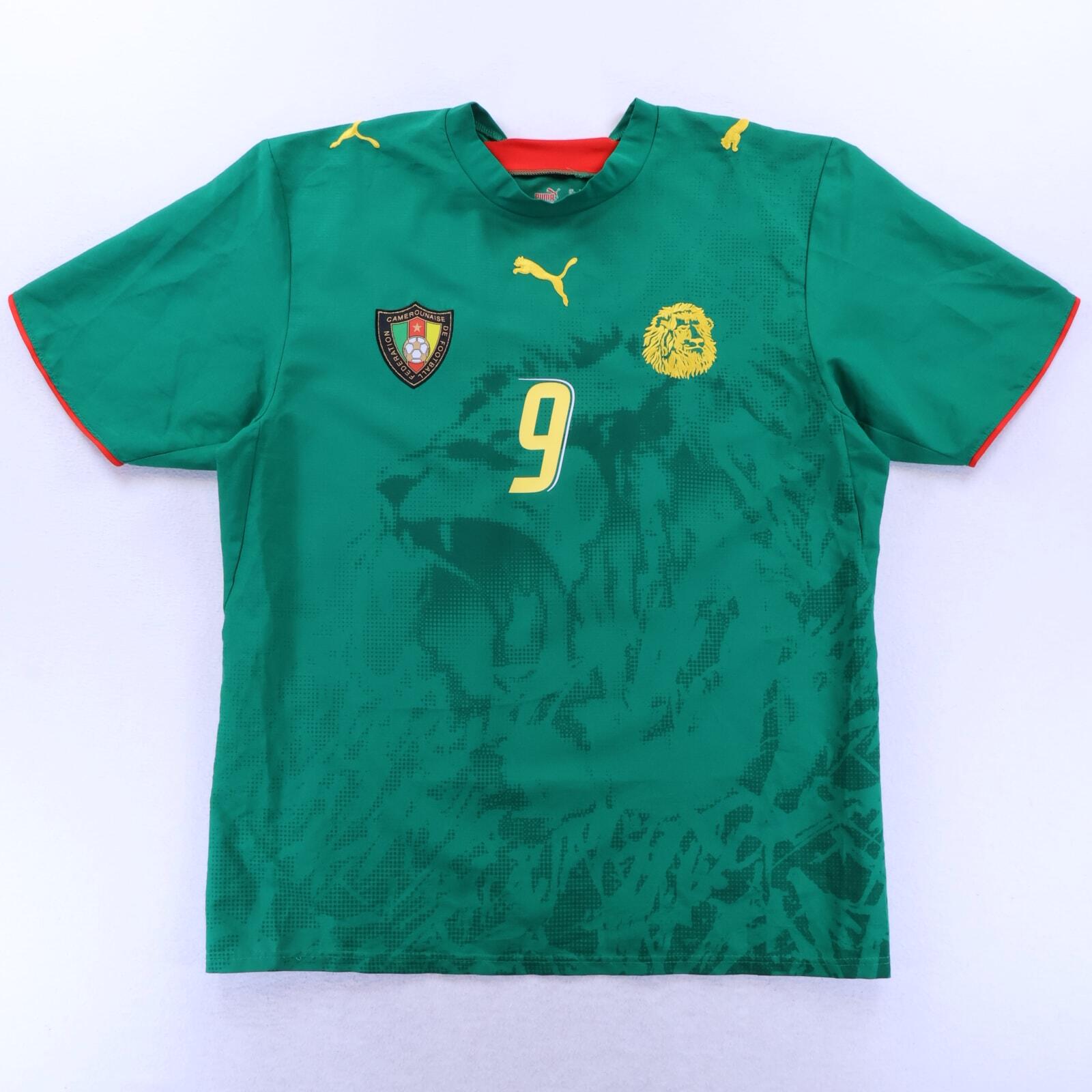 *MINT* Cameroon Eto'O #9 2006/08 Home Shirt - L