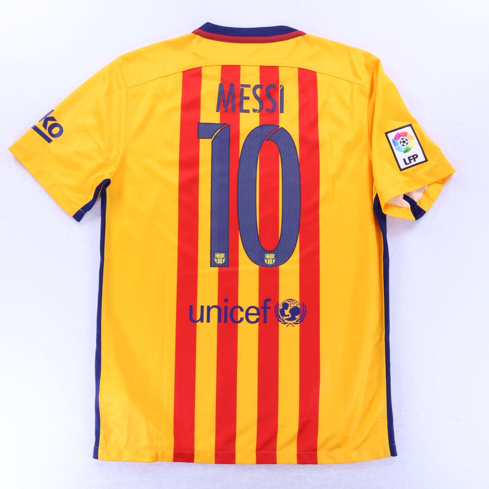 Barcelona Messi #10 2015/16 Away Shirt - M