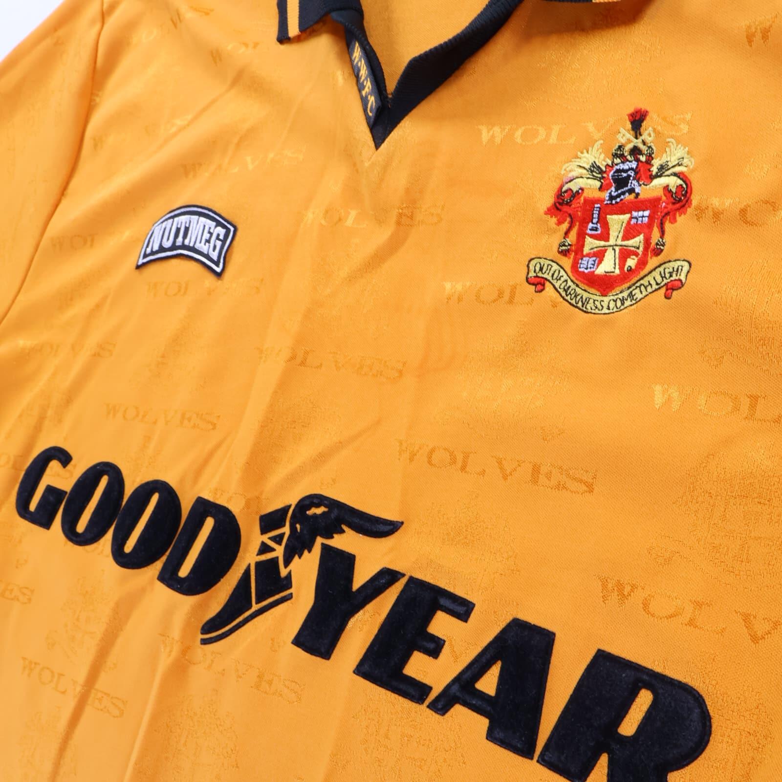 Wolverhampton Wanderers F.C 1995/96 Home Shirt - XL