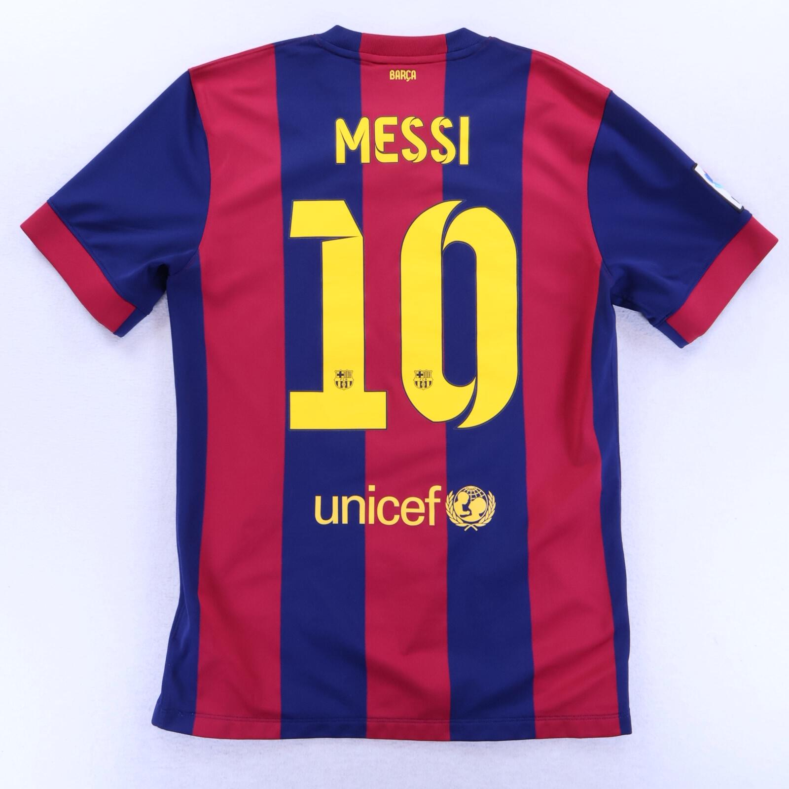 *MINT* Barcelona Messi #10 2014/15 Home Shirt - M