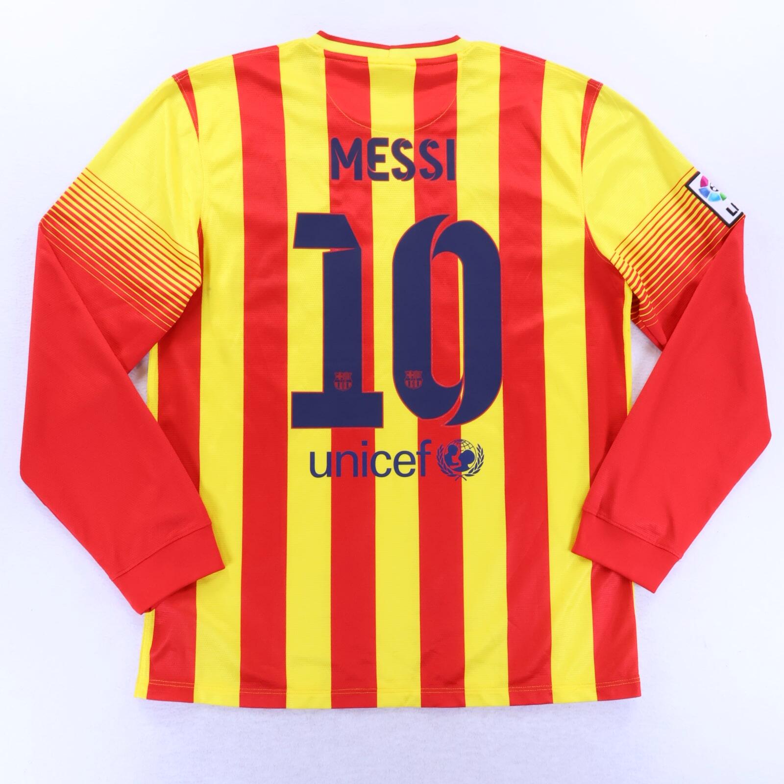 *NWT* Barcelona Messi #10 2013/14 Away Shirt - L