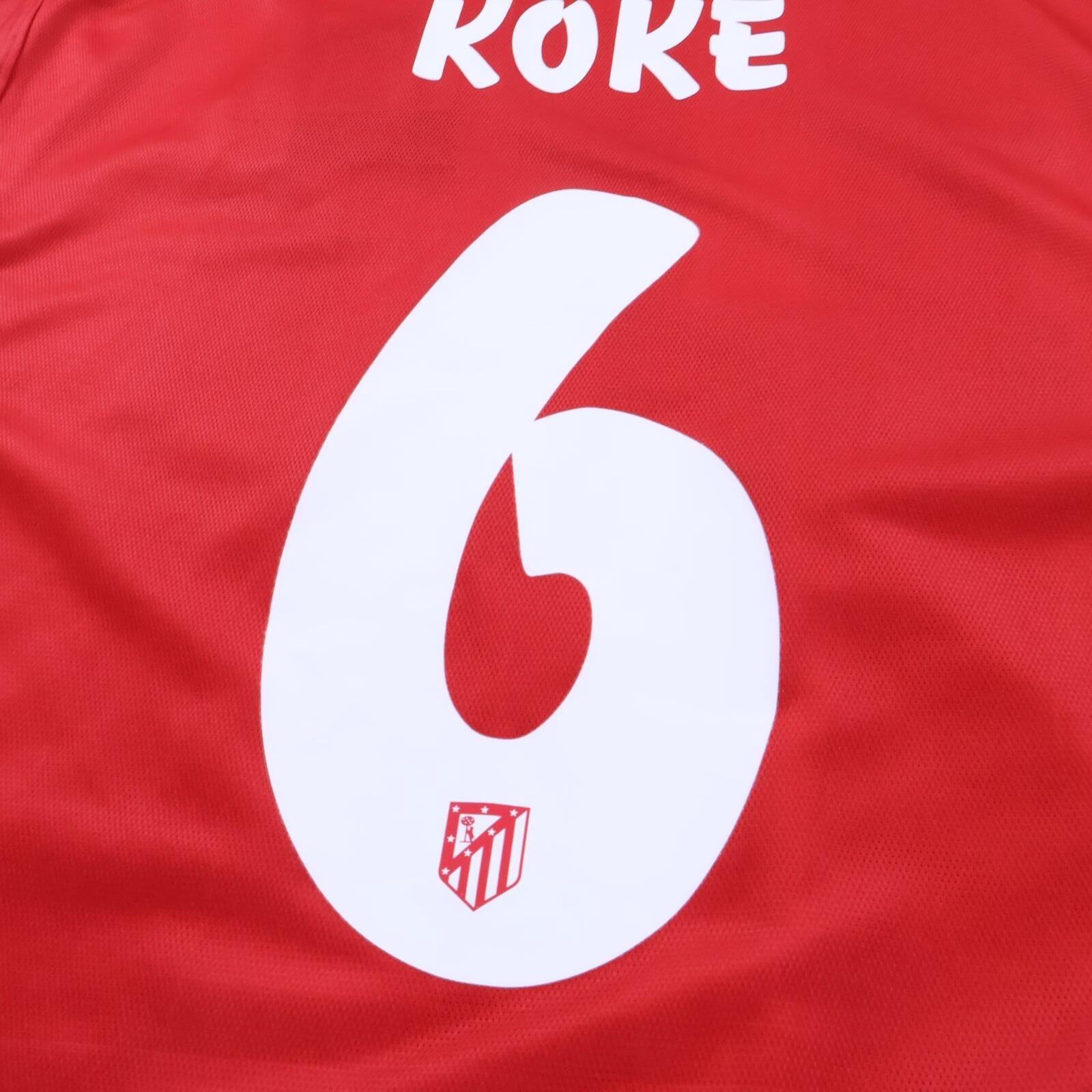 *MINT* Atlético De Madrid Koke #6 2015/16 Home Shirt - Player Issue - L