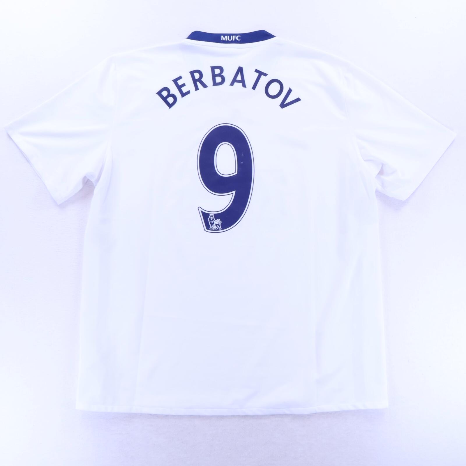 *MINT* Manchester United Berbatov #9 2008/09 Away Shirt - XL