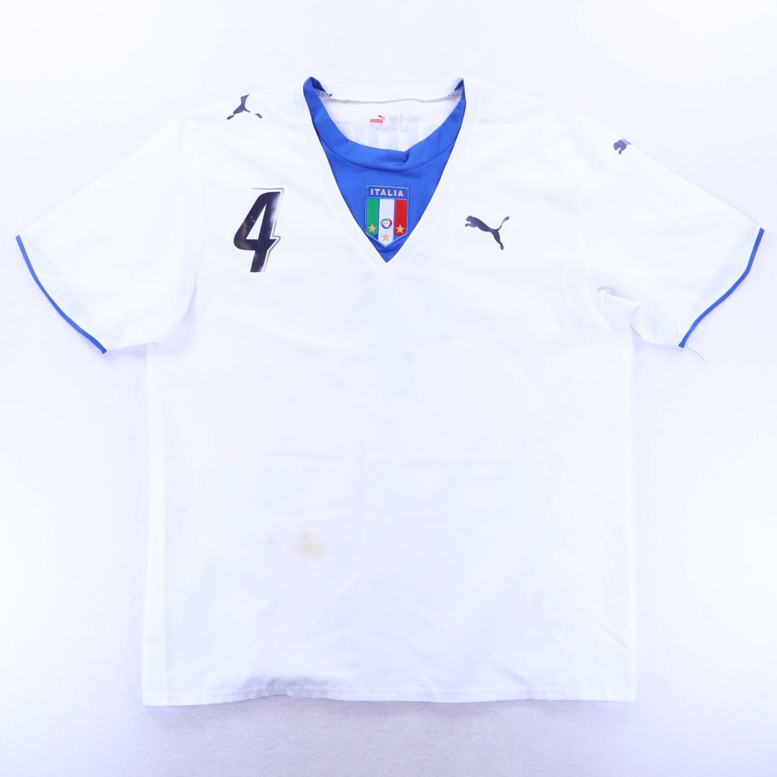 Italy Gattuso #4 2006/07 Away Shirt - XL