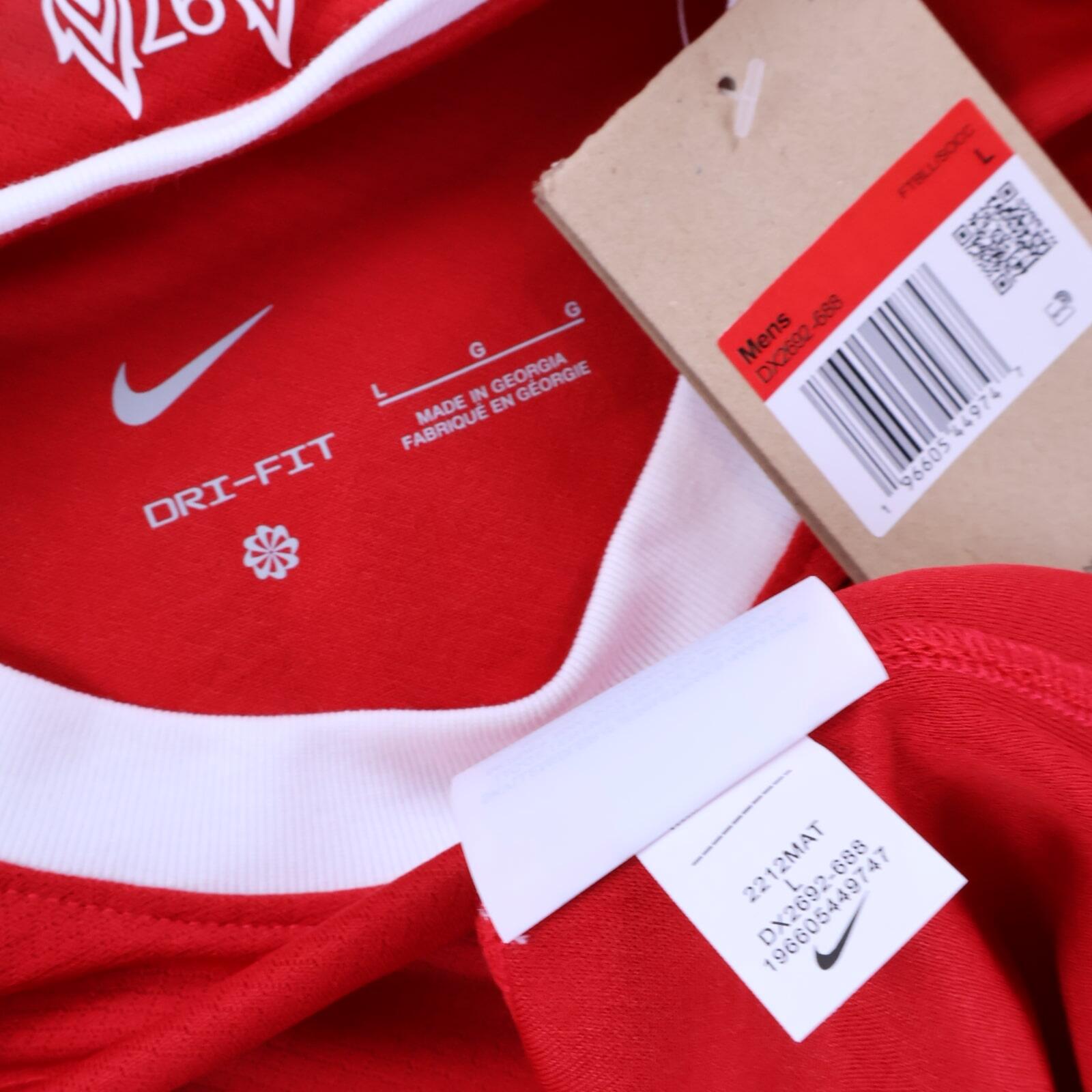 *NWT* Liverpool F.C M. Salah #11 2023/24 Home Shirt - L