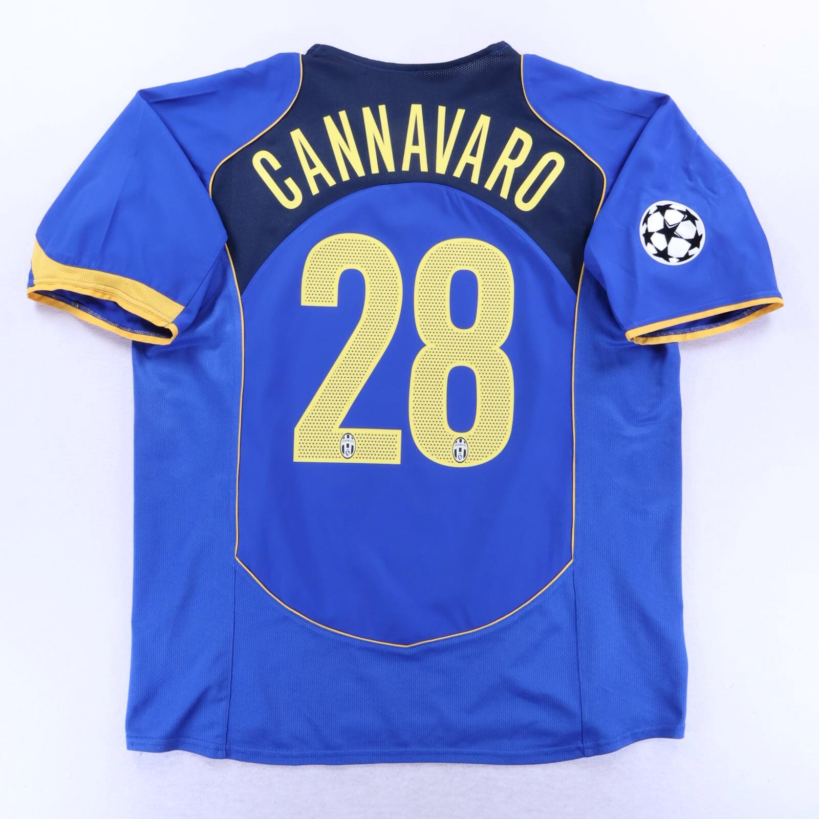 Juventus P. Cannavaro #28 2004/05 Third Shirt - XL