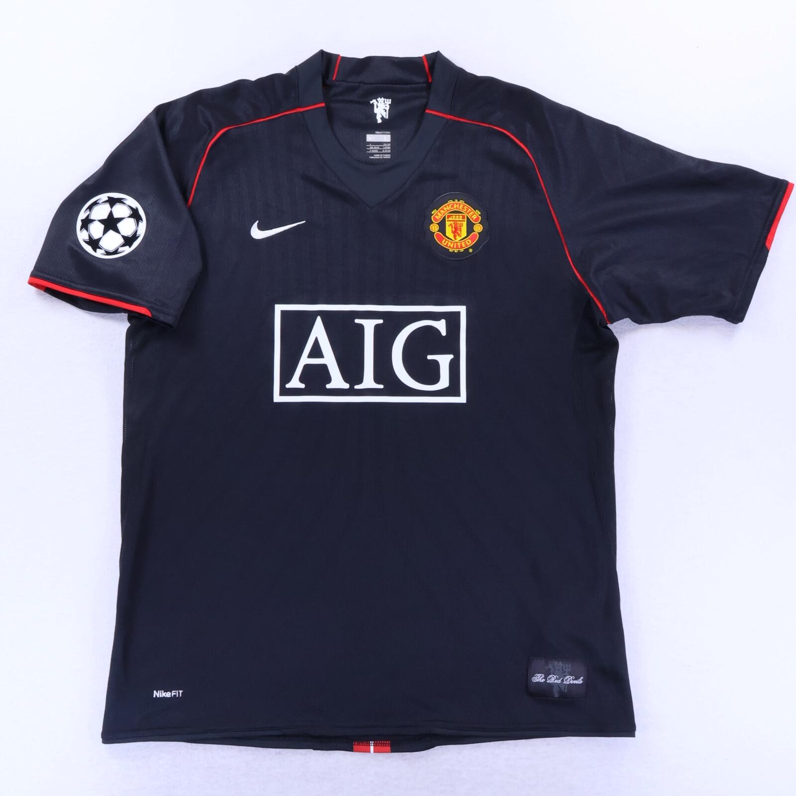 Manchester United Ronaldo #7 2007/08 Away Shirt - L