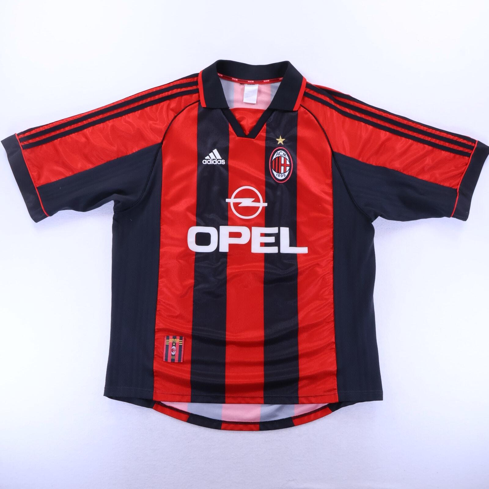 Ac Milan Maldini #3 1998/00 Home Shirt - XL