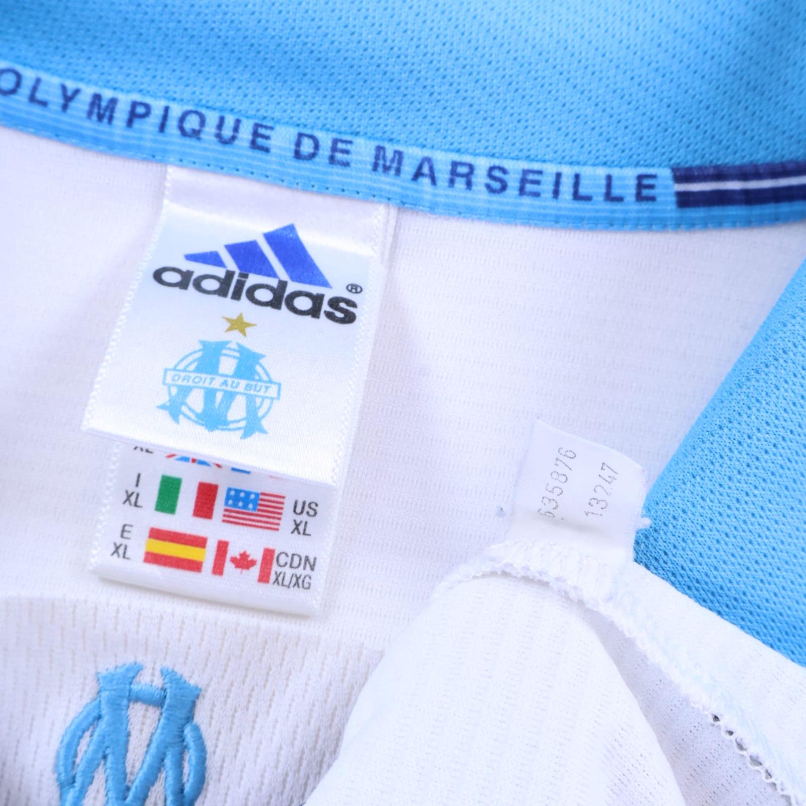 Marseille Ravanelli #11 1999/00 Home Shirt - XL