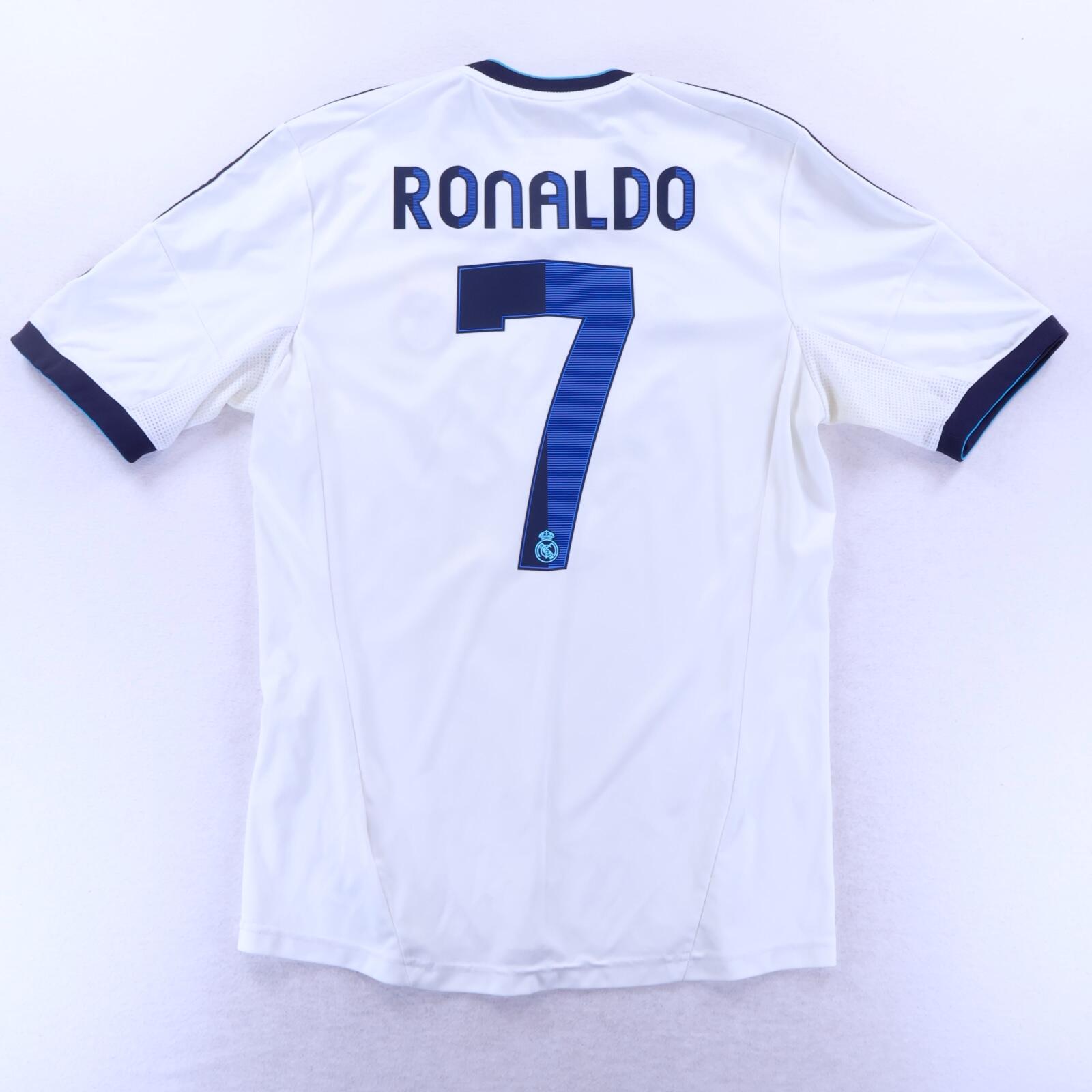 Real Madrid Ronaldo #7 2012/13 Home Shirt - M