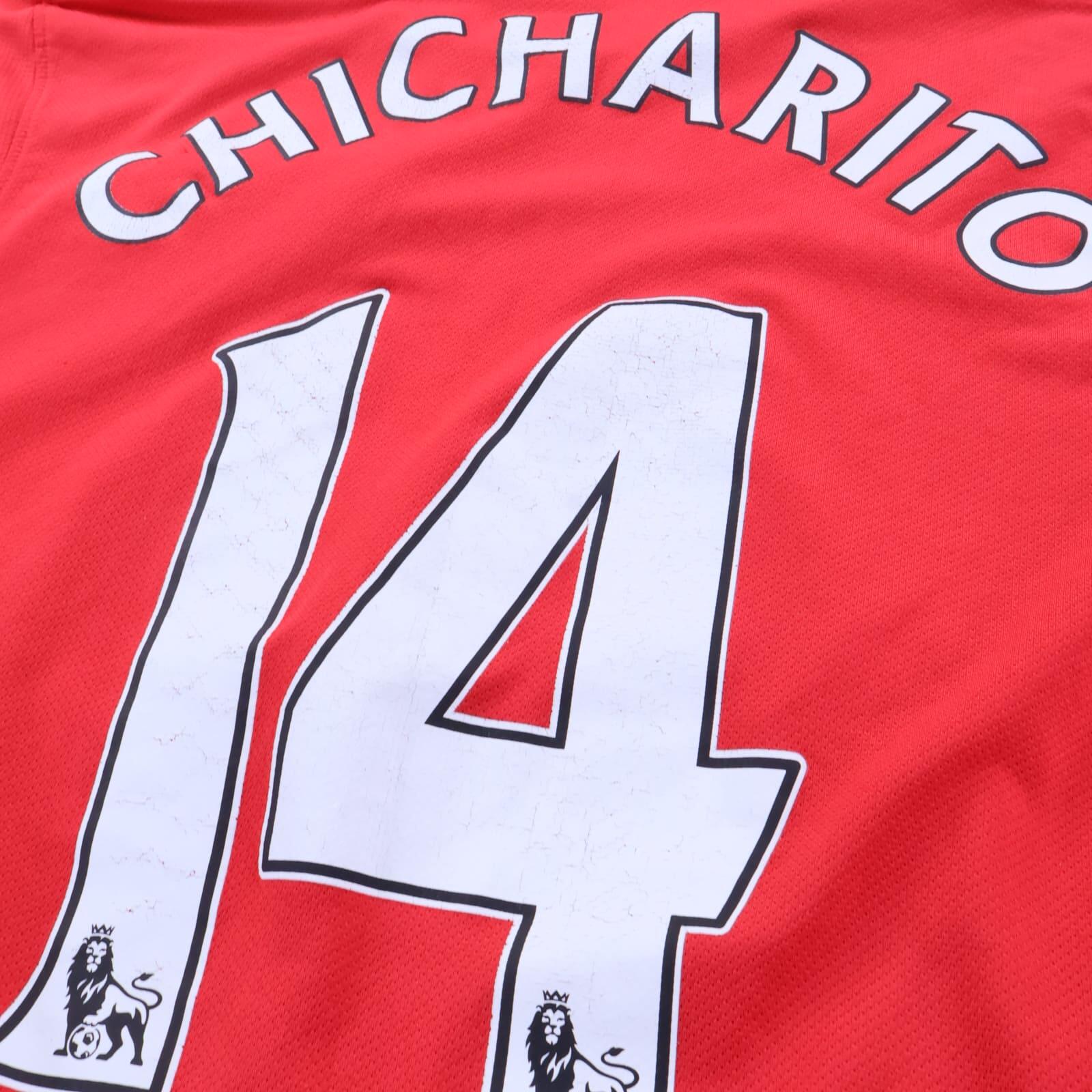 Manchester United Chicharito #14 2011/12 Home Shirt - M