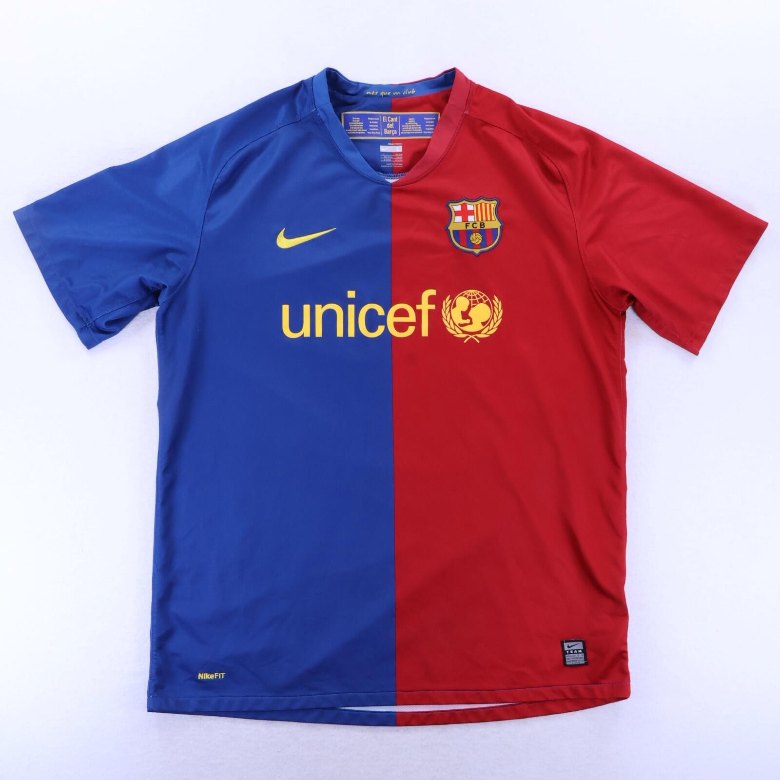 Barcelona A. Iniesta #8 2008/09 Home Shirt - L