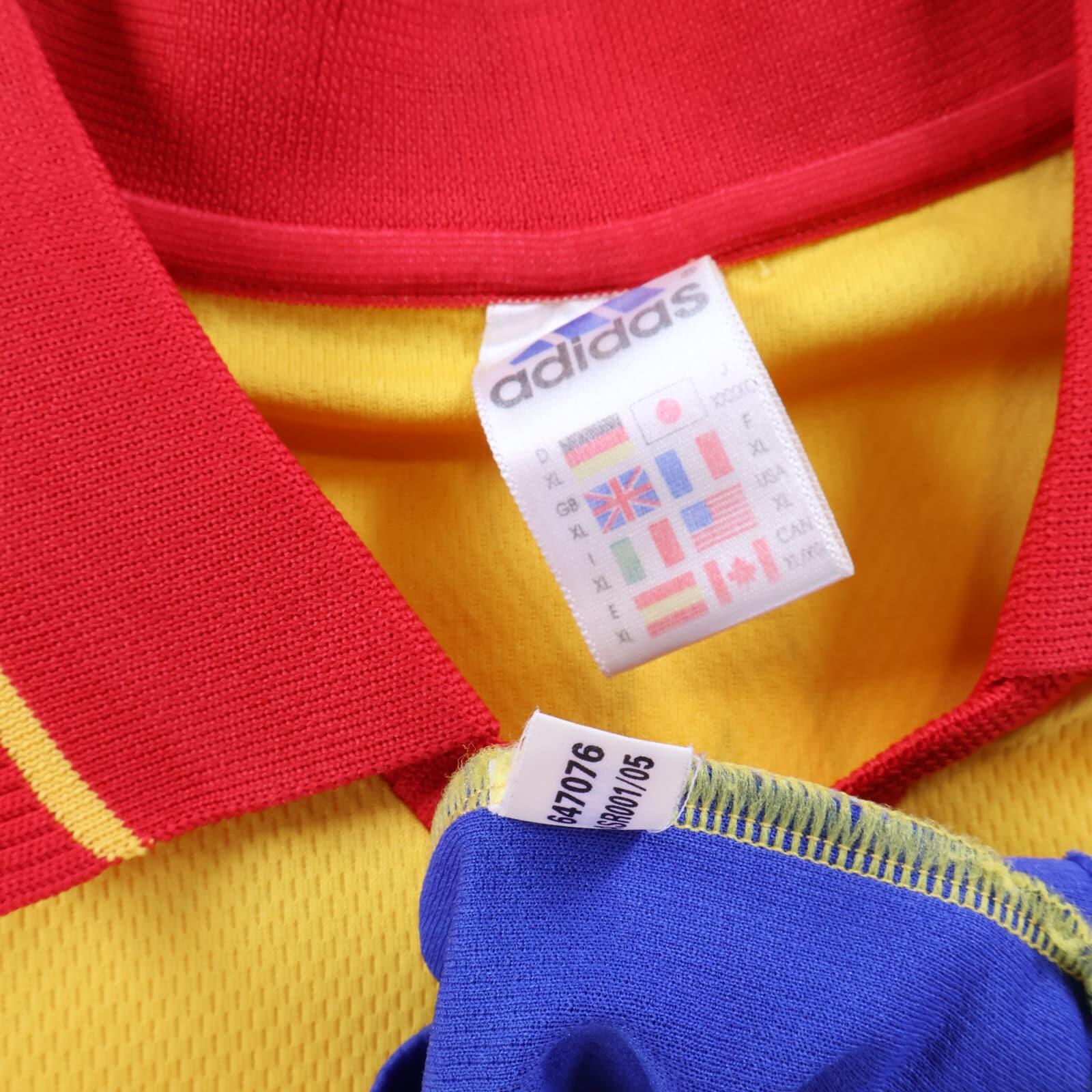 *MINT* Romania Hagi #10 2000/02 Home Shirt - XL