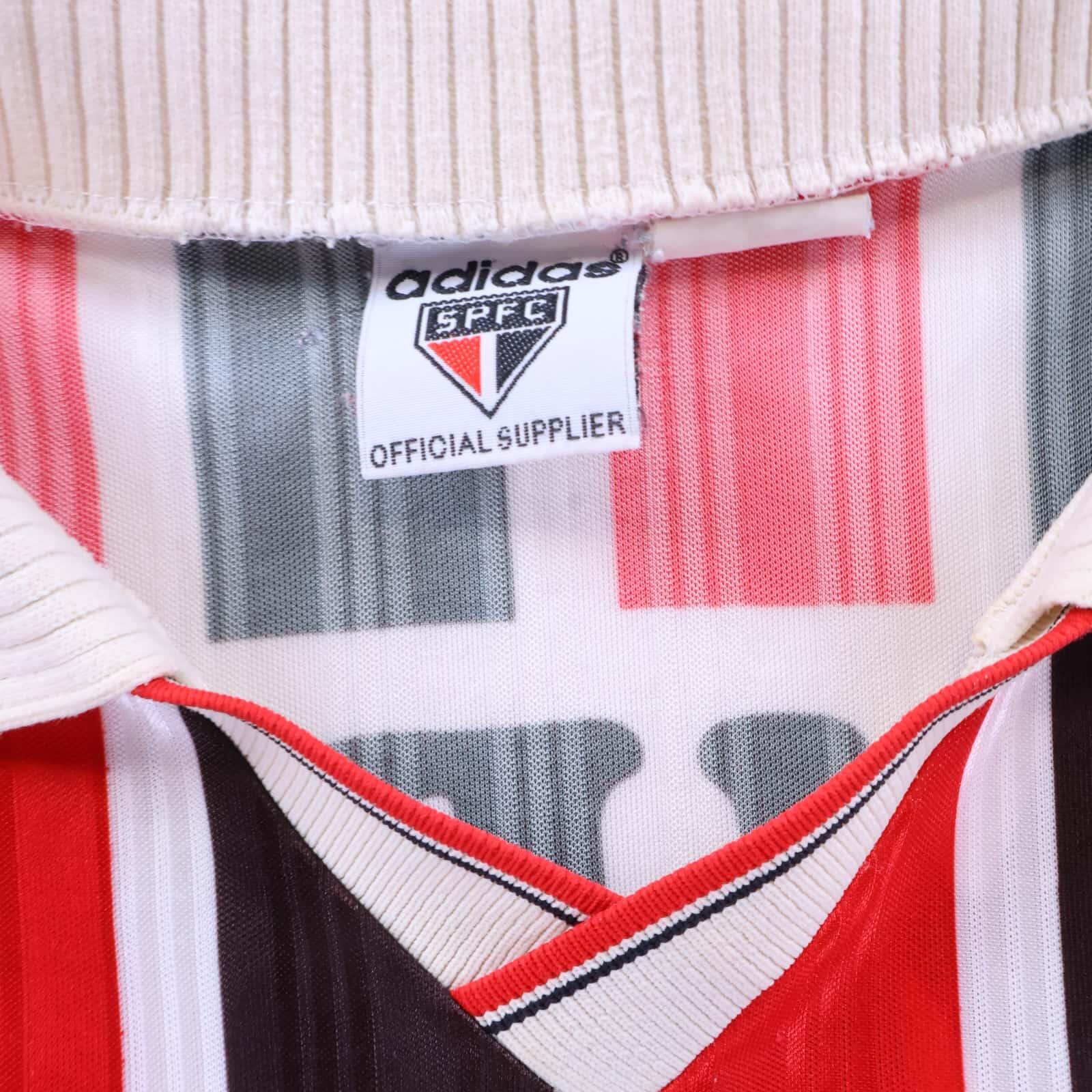 Sao Paulo Fc Denilson #11 1998 Away Pro Shirt - L