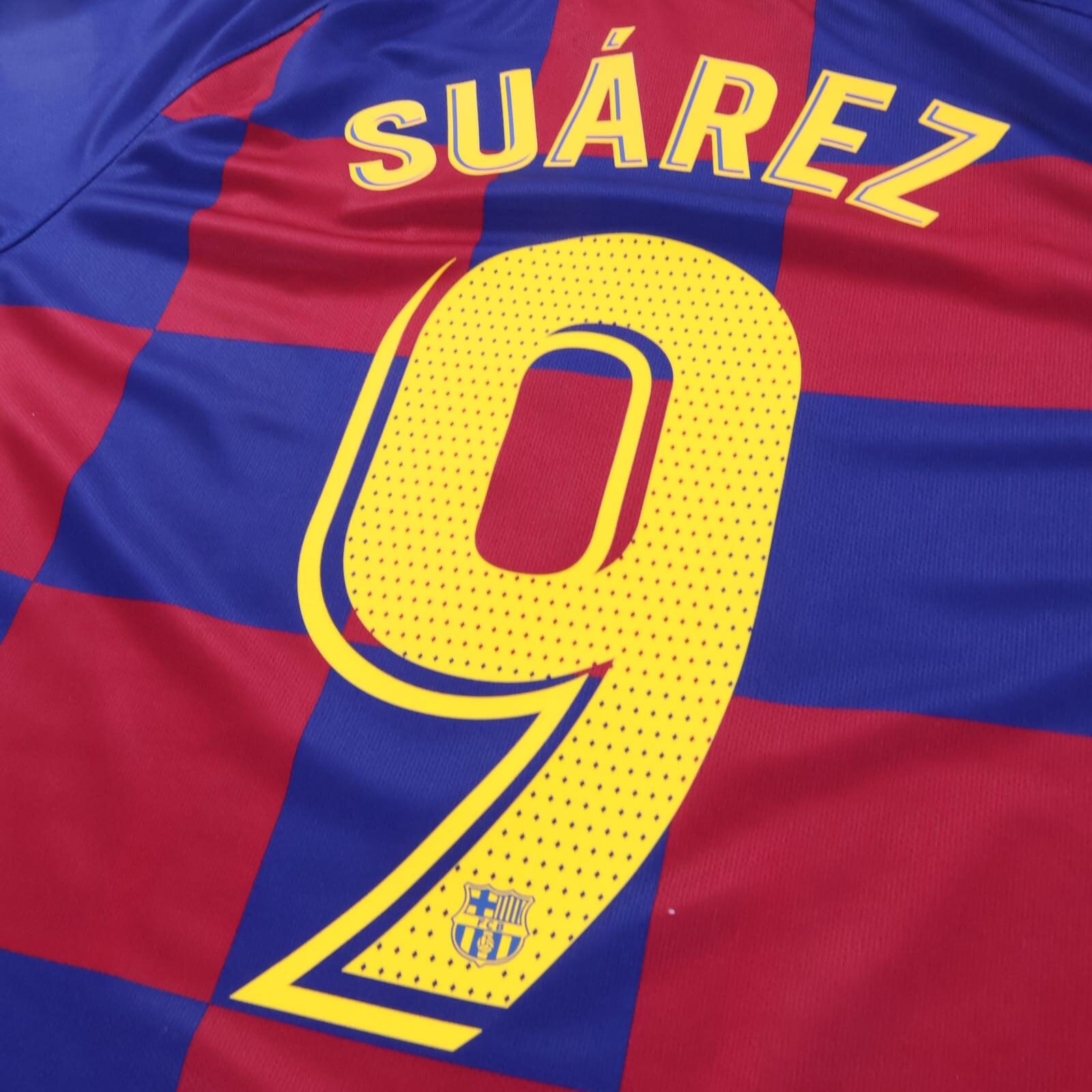 *NWT* Barcelona Suarez #9 2019/20 Home Shirt - M