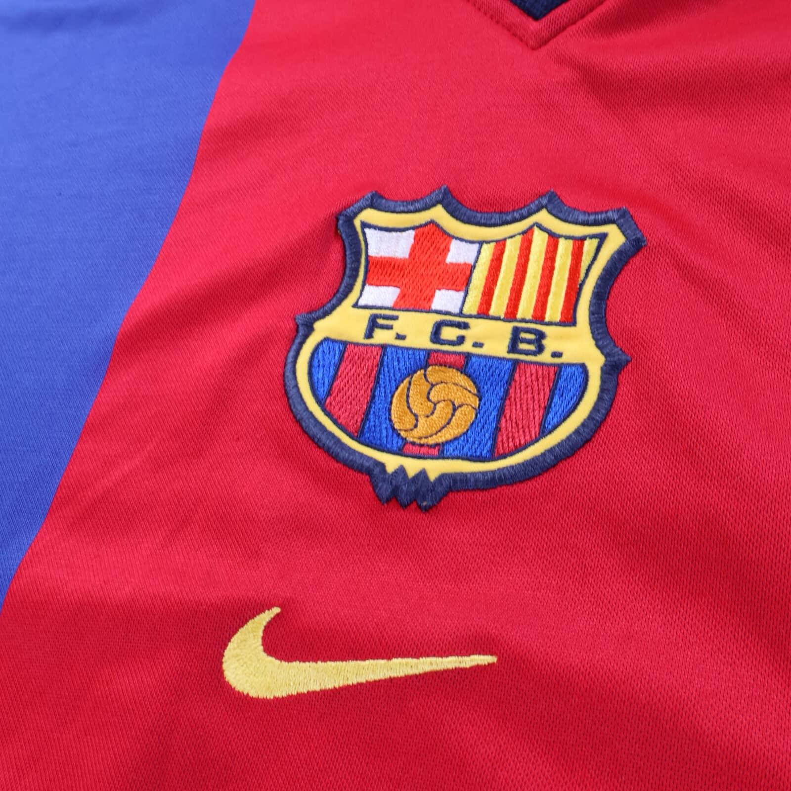 Barcelona Luis Enrique #21 2000/01 Home Shirt - XL