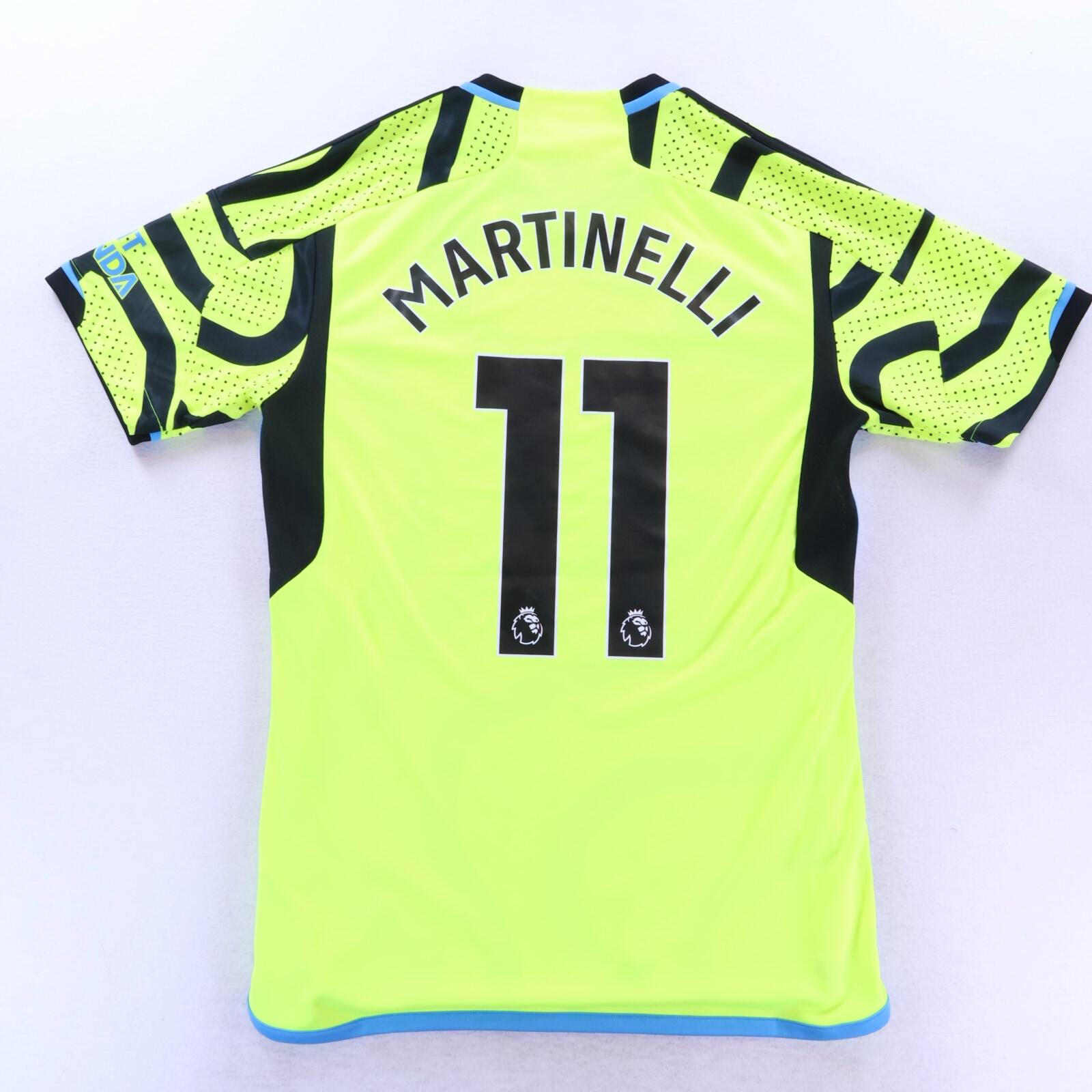 Arsenal Martinelli #11 2023/24 Away Shirt - M