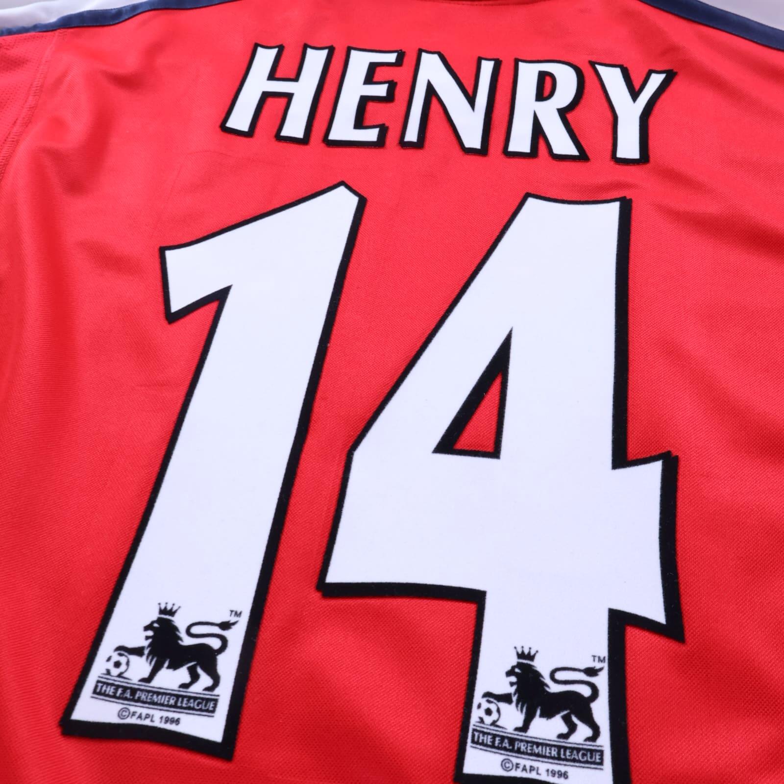 Arsenal Henry #14 1999/00 Home Shirt - XL