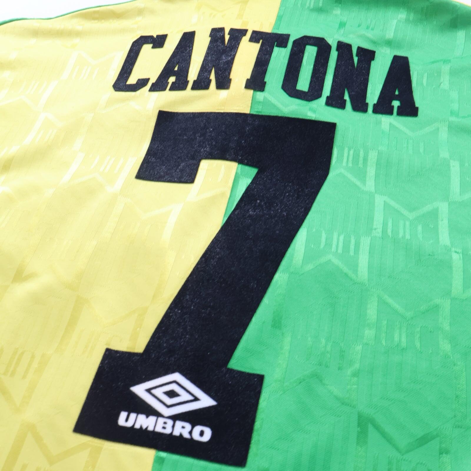 Manchester United Cantona #7 1992/94 Third Shirt - L