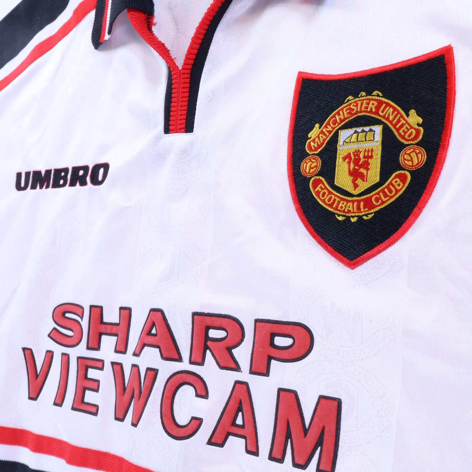 Manchester United Beckham #7 1997/99 Away Shirt - L