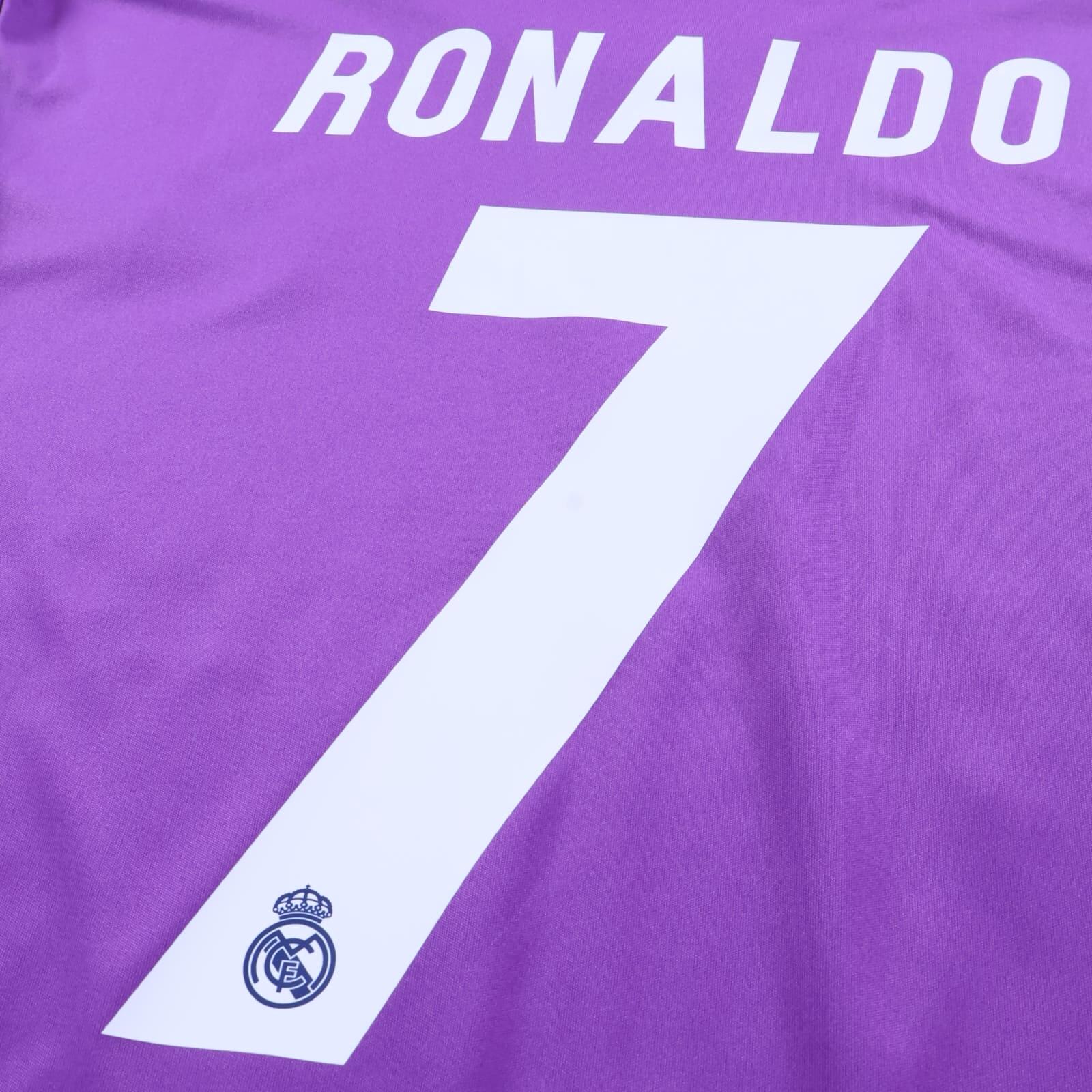 *MINT* Real Madrid Ronaldo #7 2016/17 Away Shirt - M