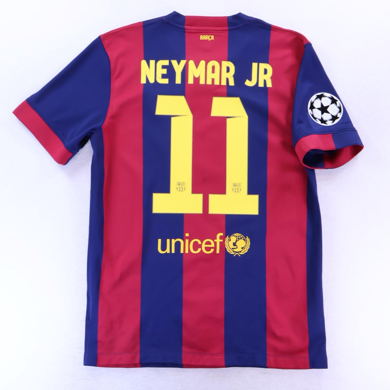 Barcelona Neymar Jr #11 2014/15 Home Shirt - M