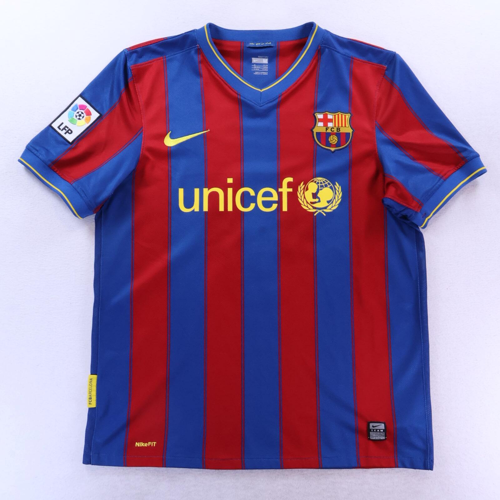 *MINT* Barcelona A. Iniesta #8 2009/10 Home Shirt - M