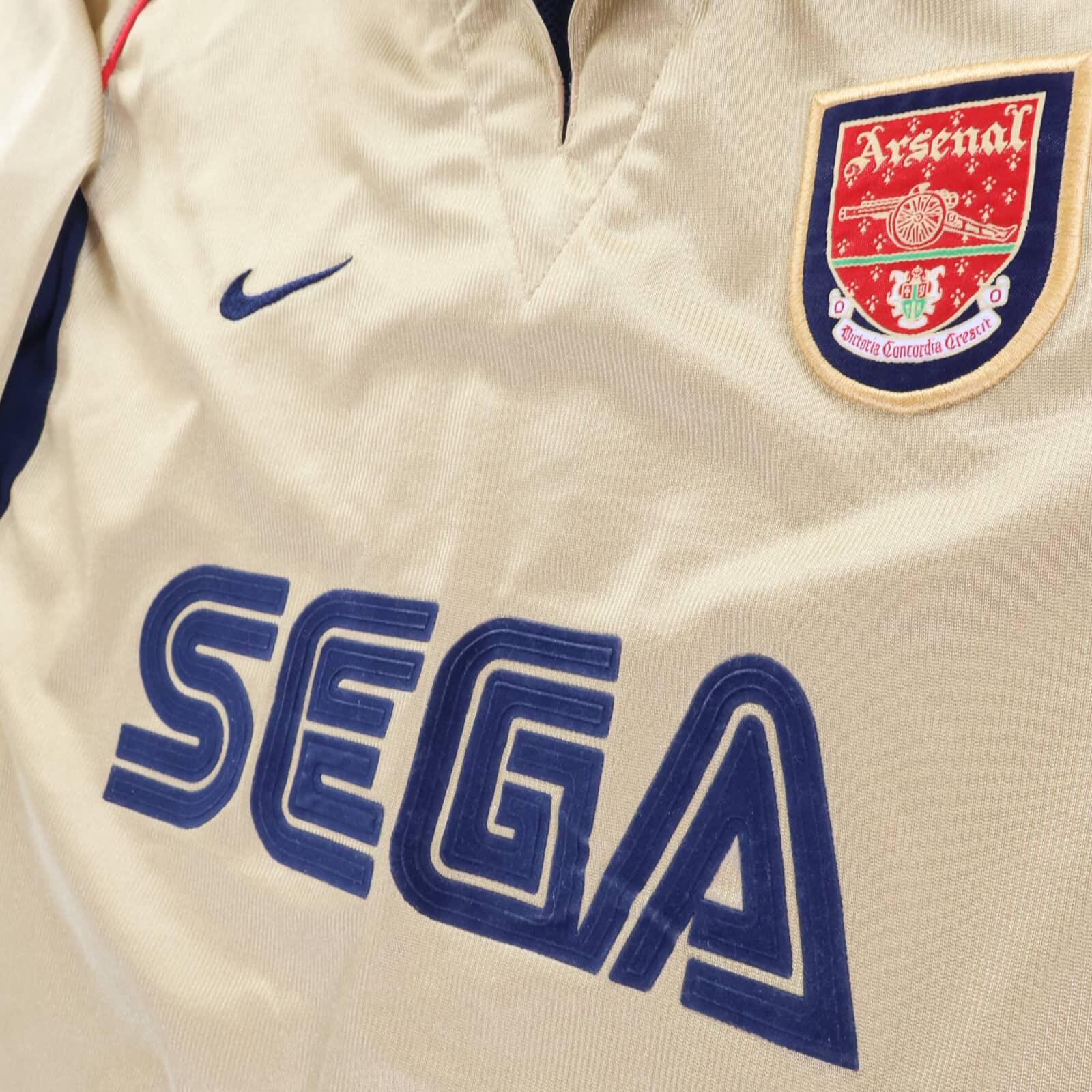 Arsenal Pires #7 2001/02 Away Shirt - L