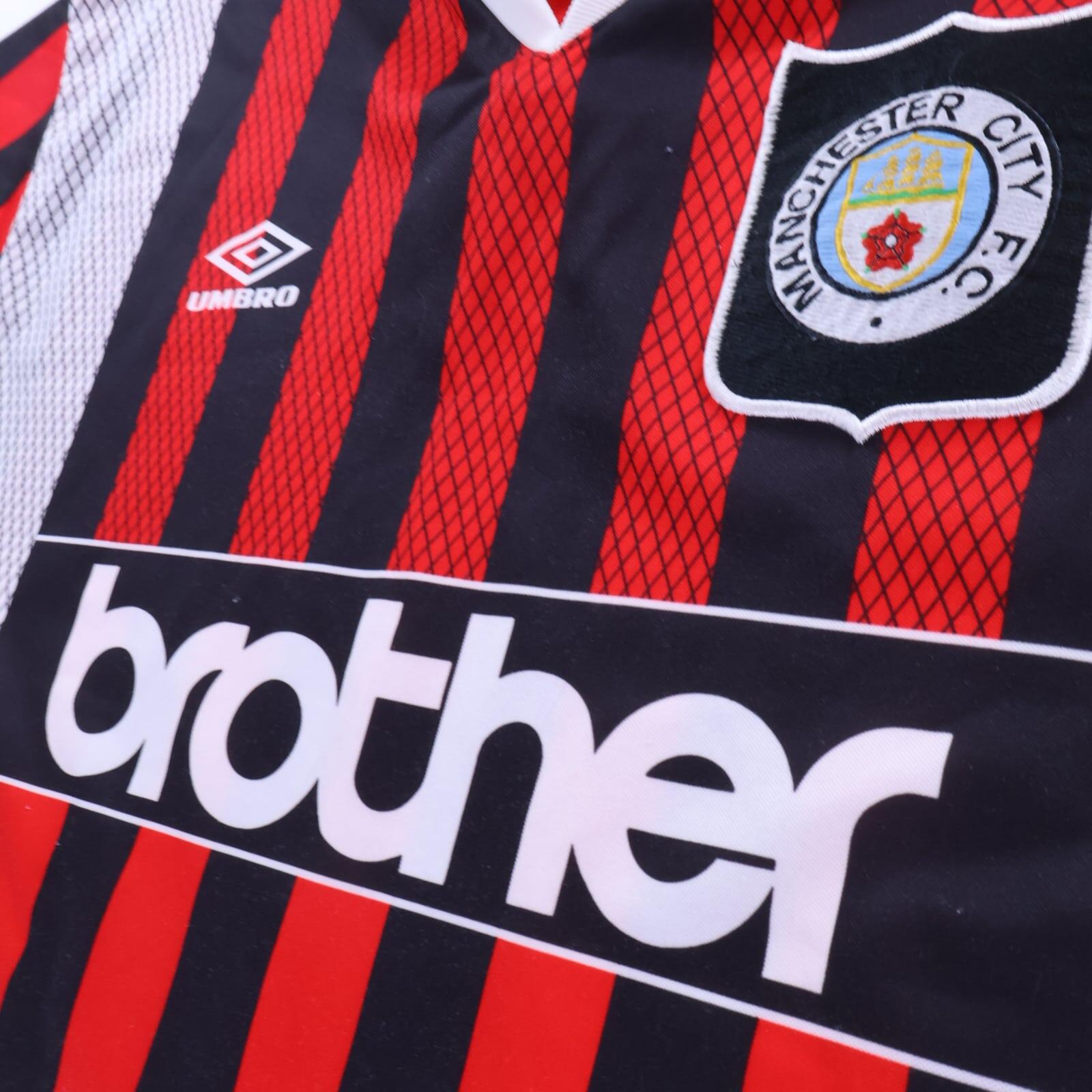 Manchester City 1994/96 Away Shirt - M