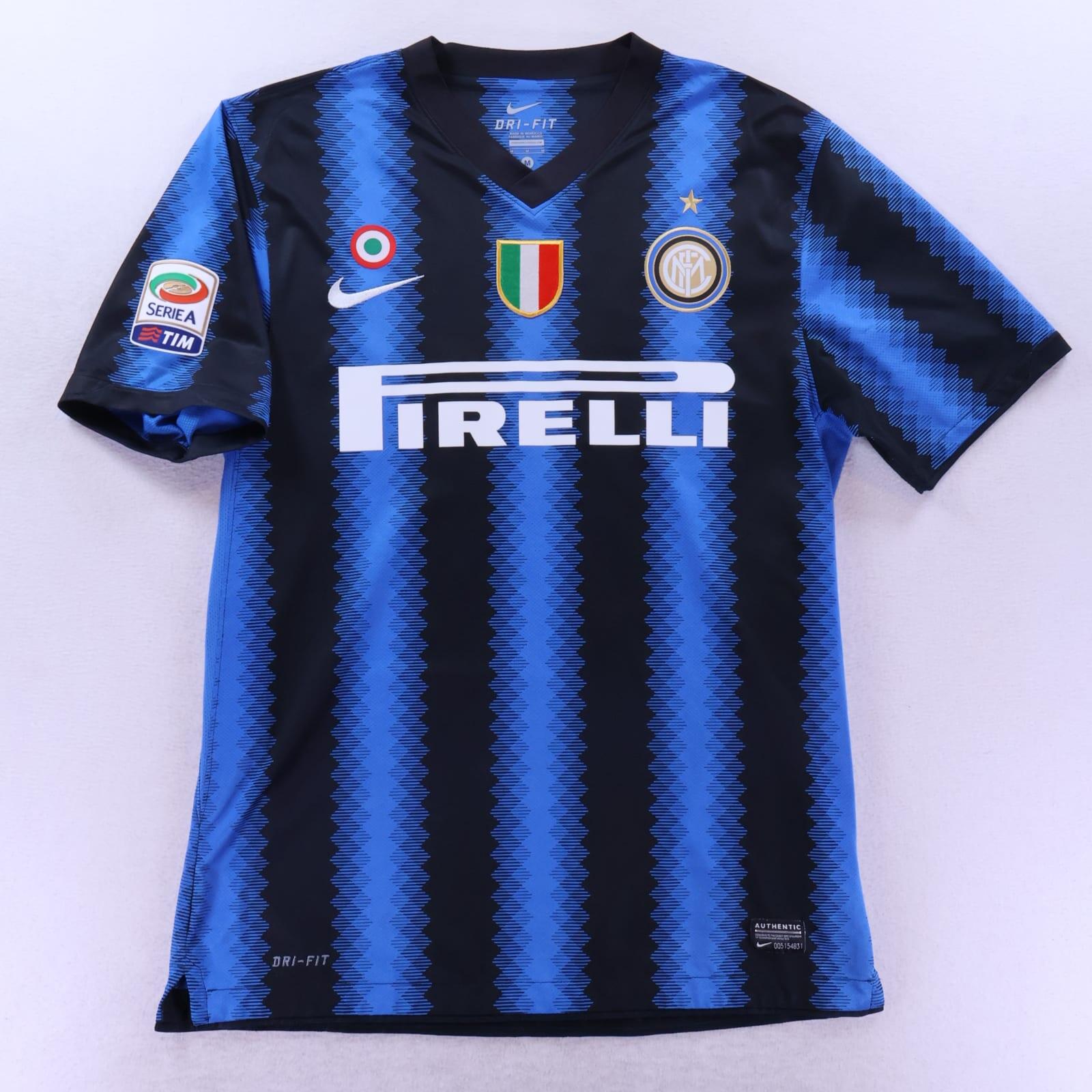 *MINT* Inter Milan Eto'O #9 2010/11 Home Shirt - M