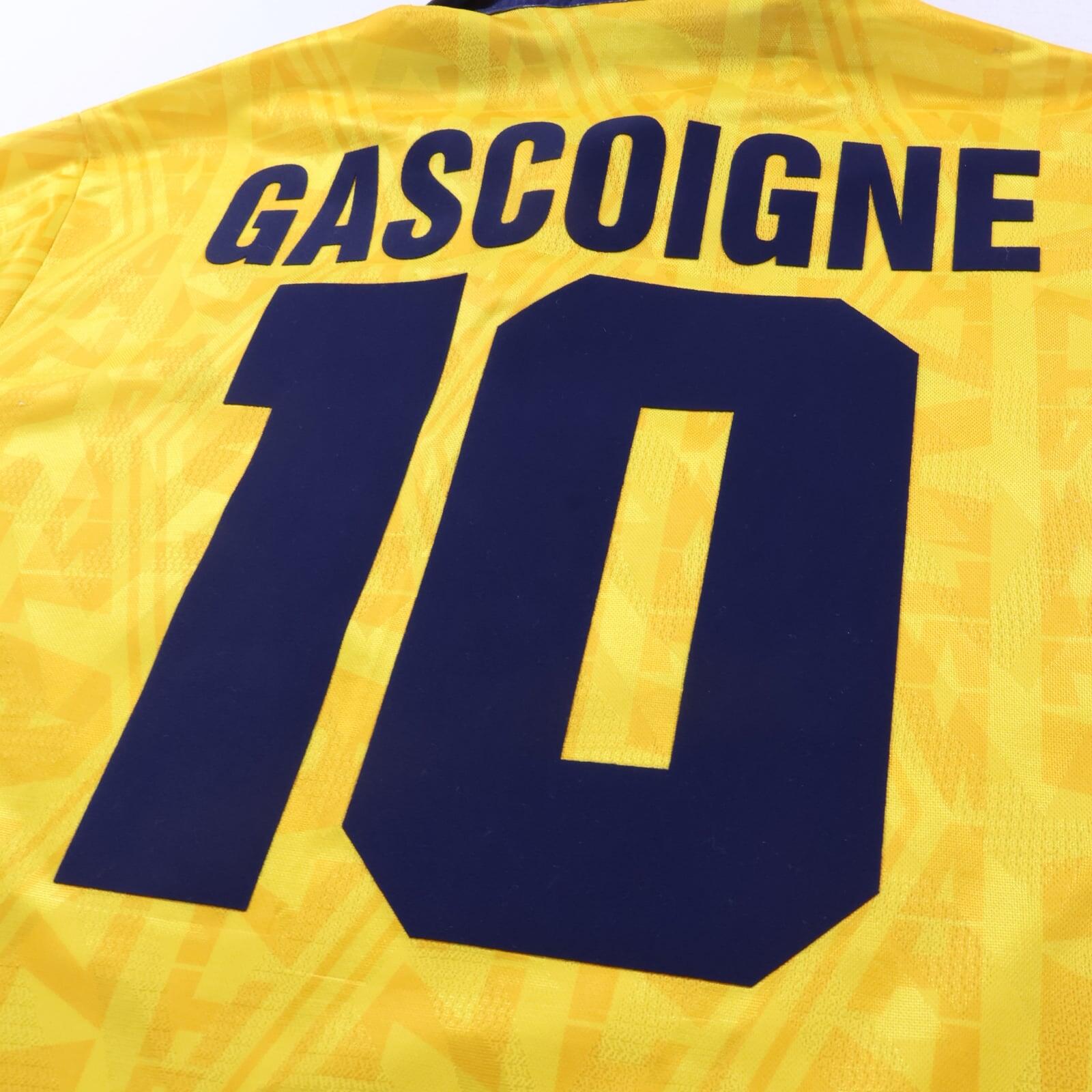 S.S Lazio Gascoigne #10 1992/94 Away Shirt - XL